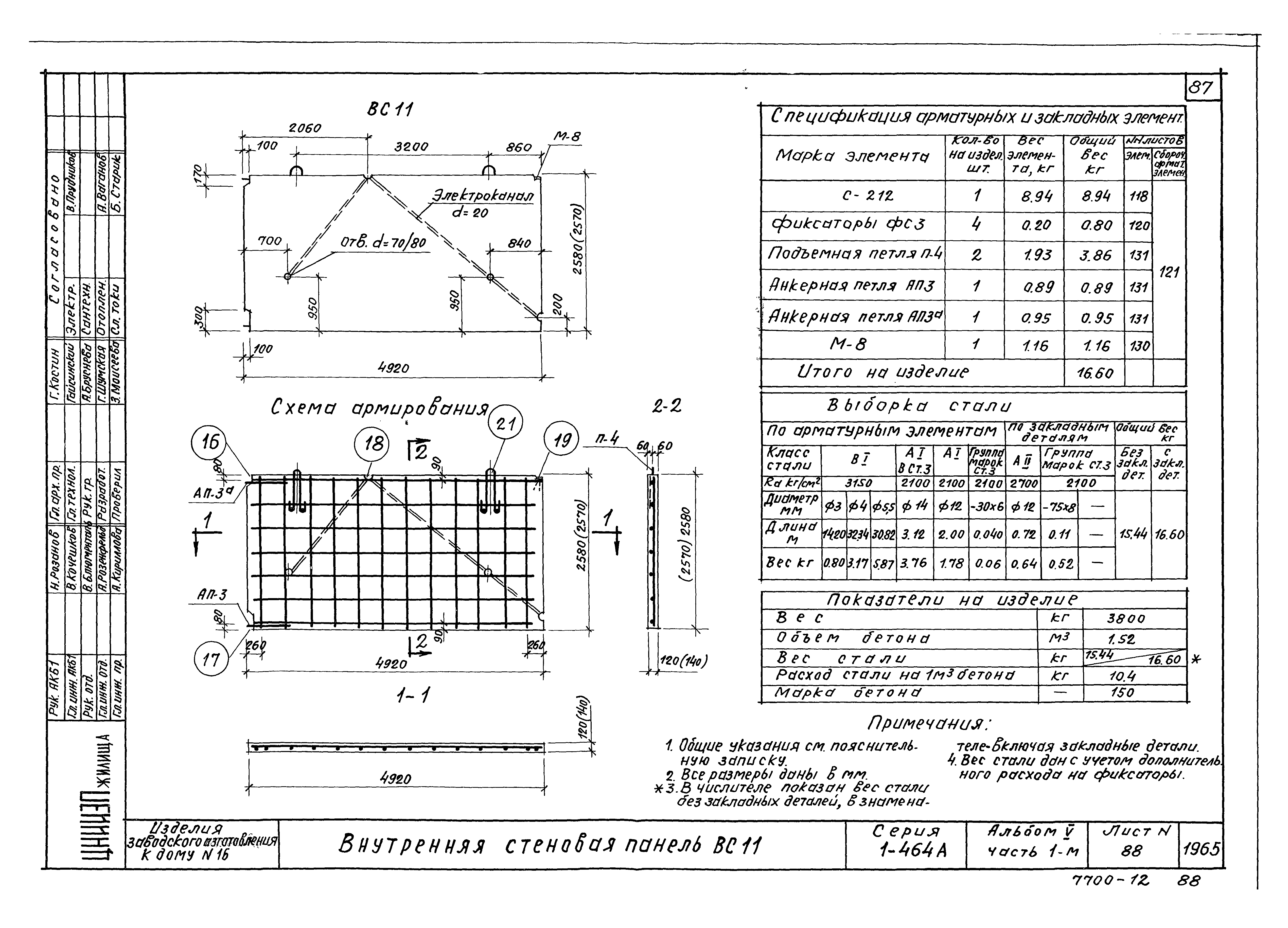 Типовой проект Серия 1-464А