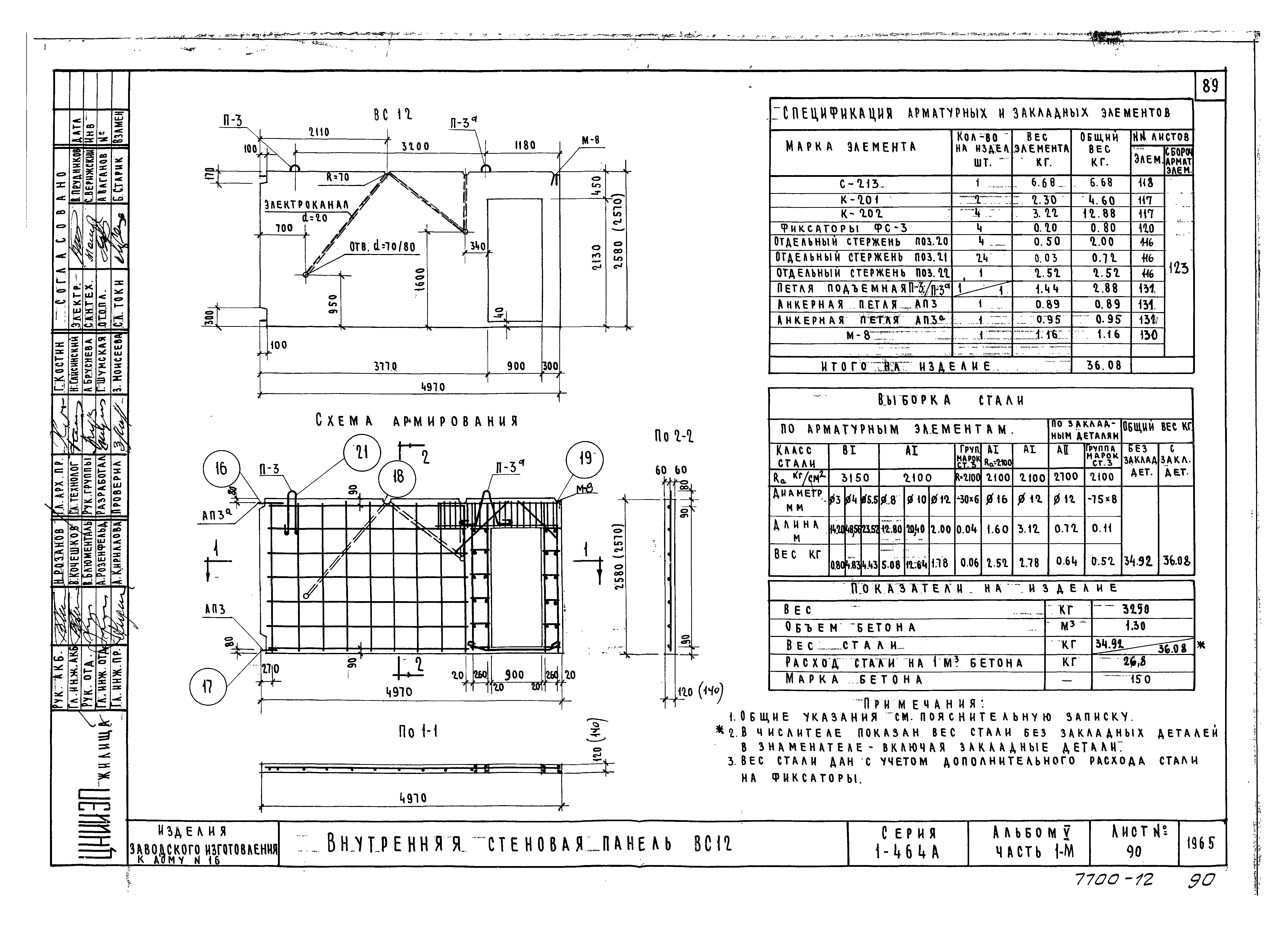 Типовой проект Серия 1-464А