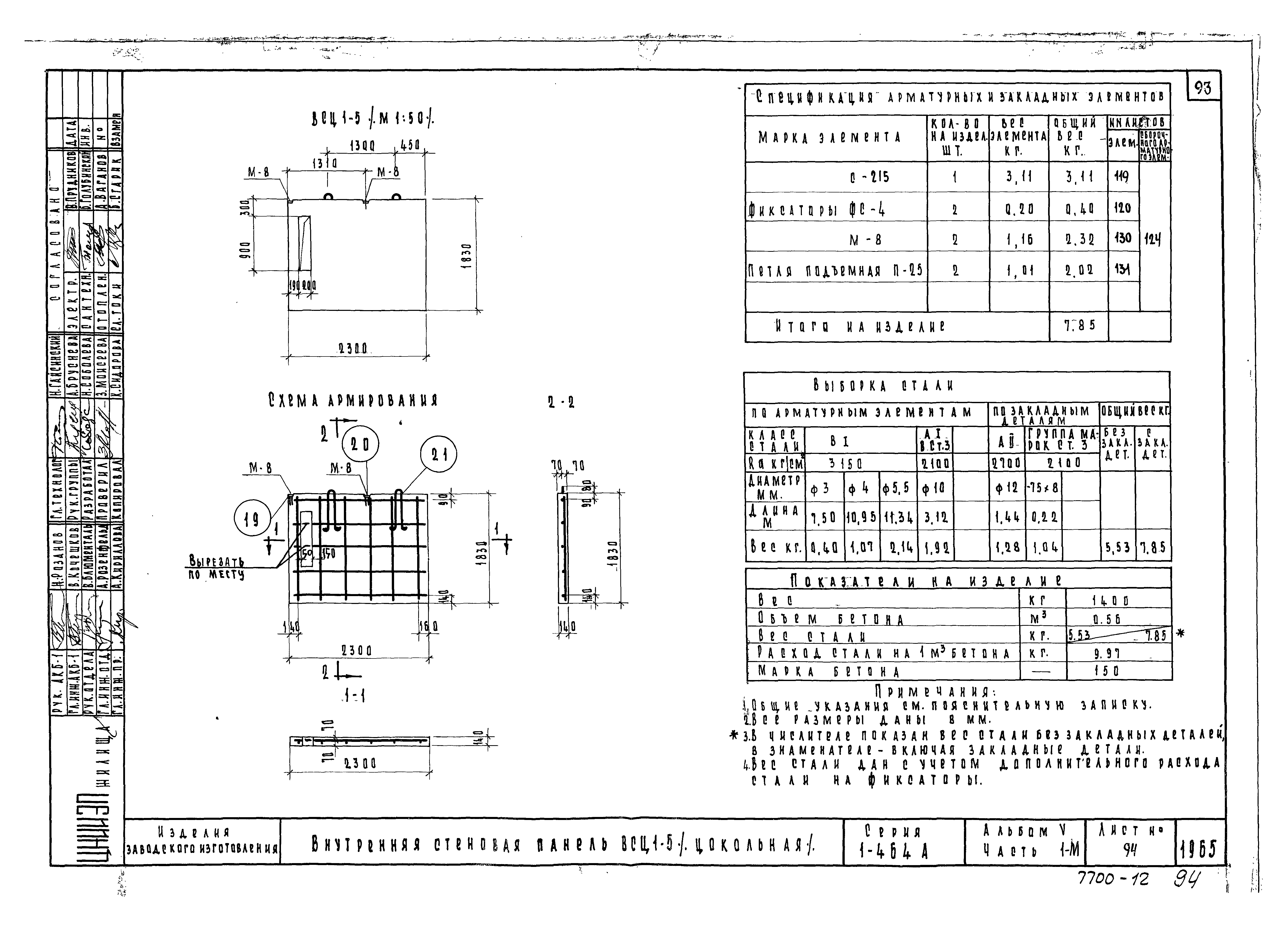 Типовой проект Серия 1-464А