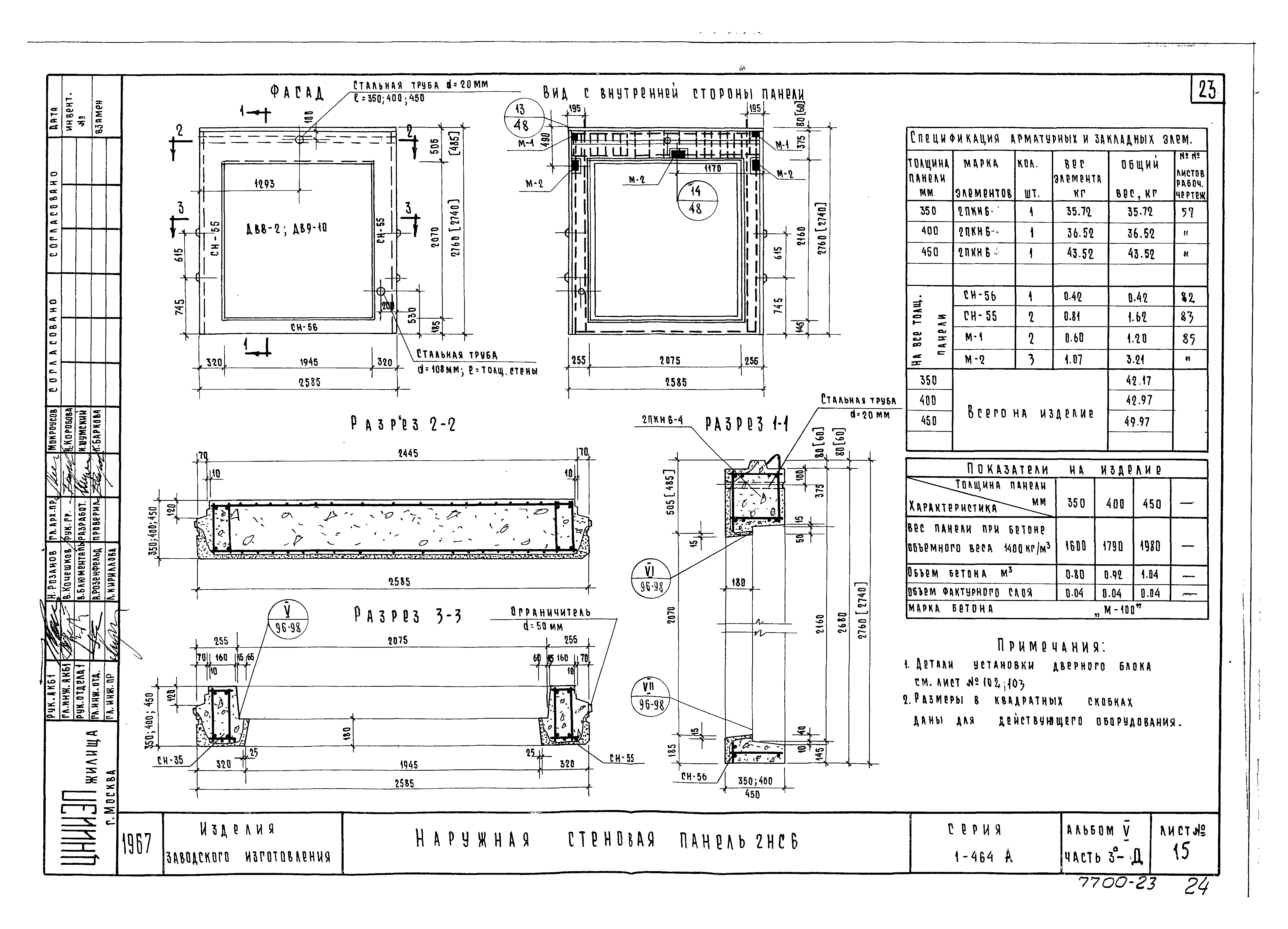 Типовой проект Серия 1-464А