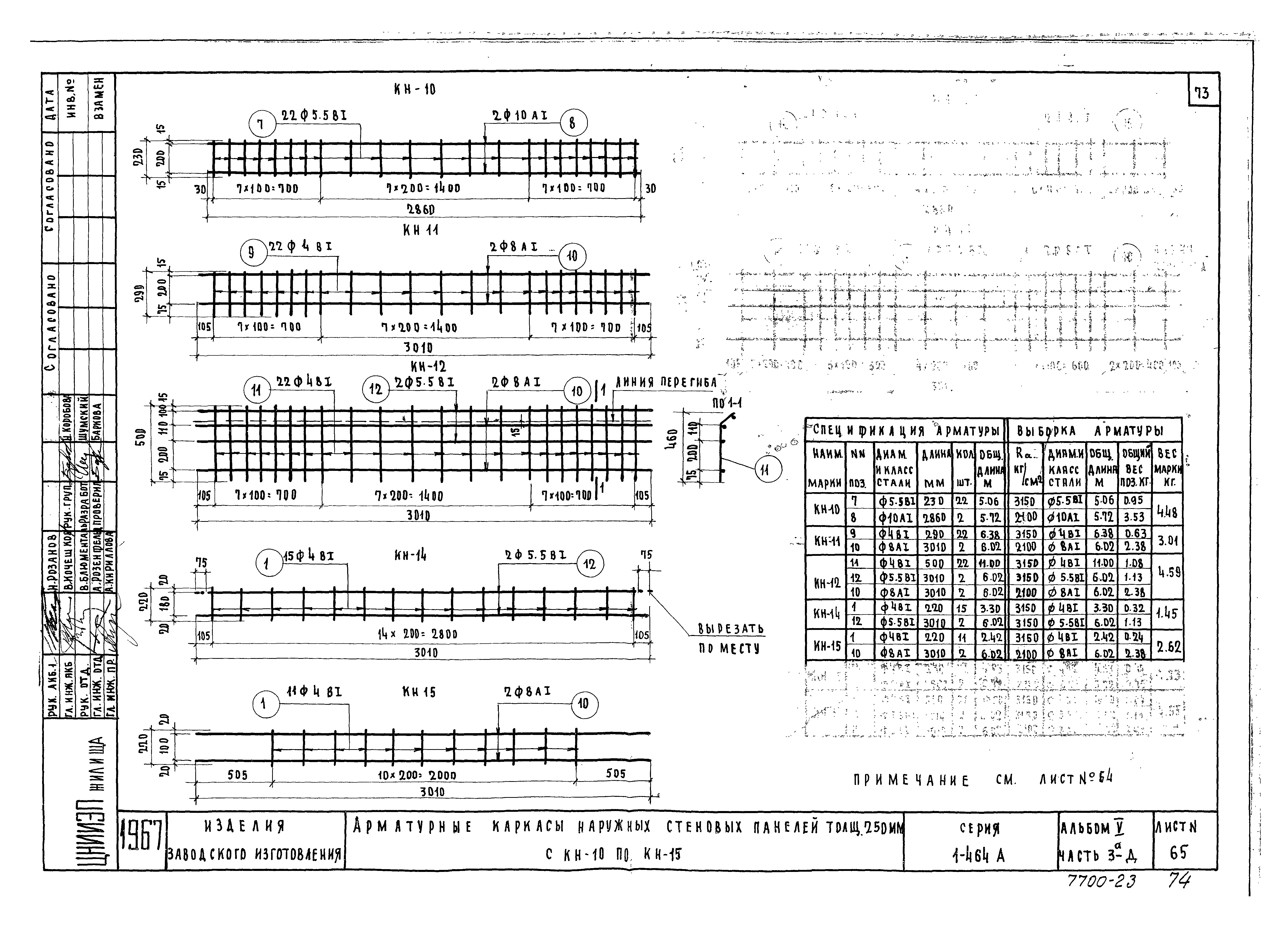 Типовой проект Серия 1-464А