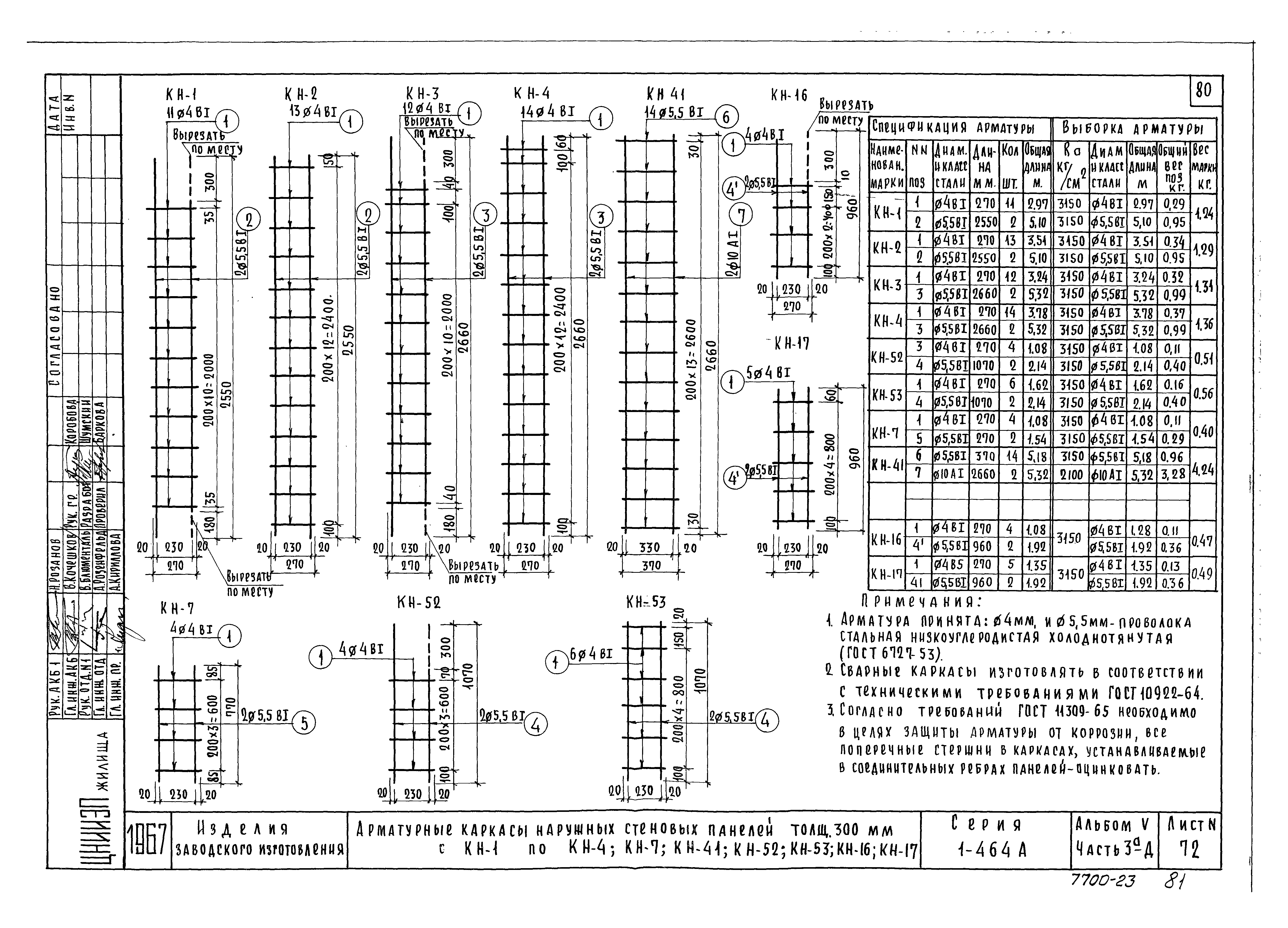 Типовой проект Серия 1-464А