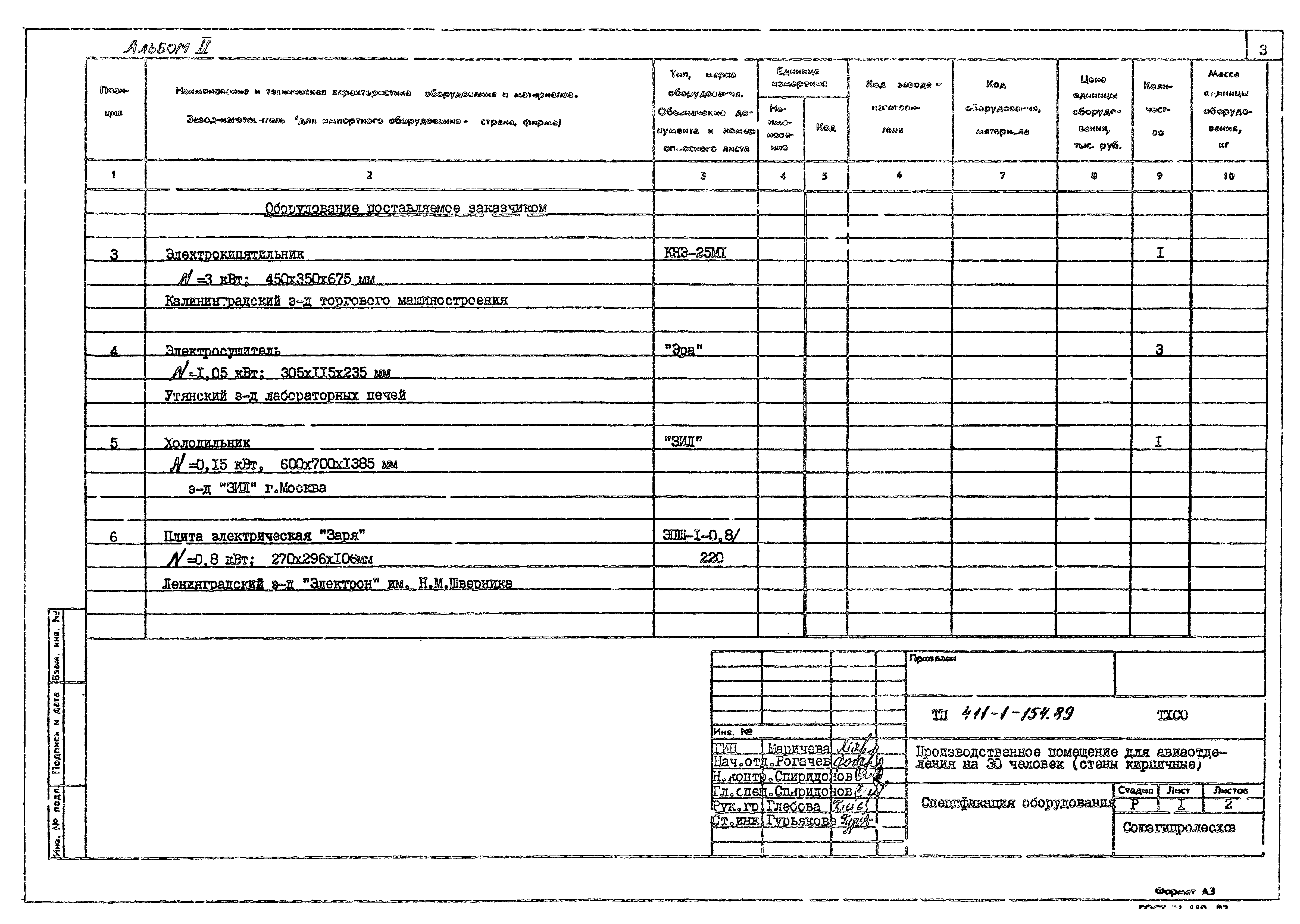 Типовой проект 411-1-154.89