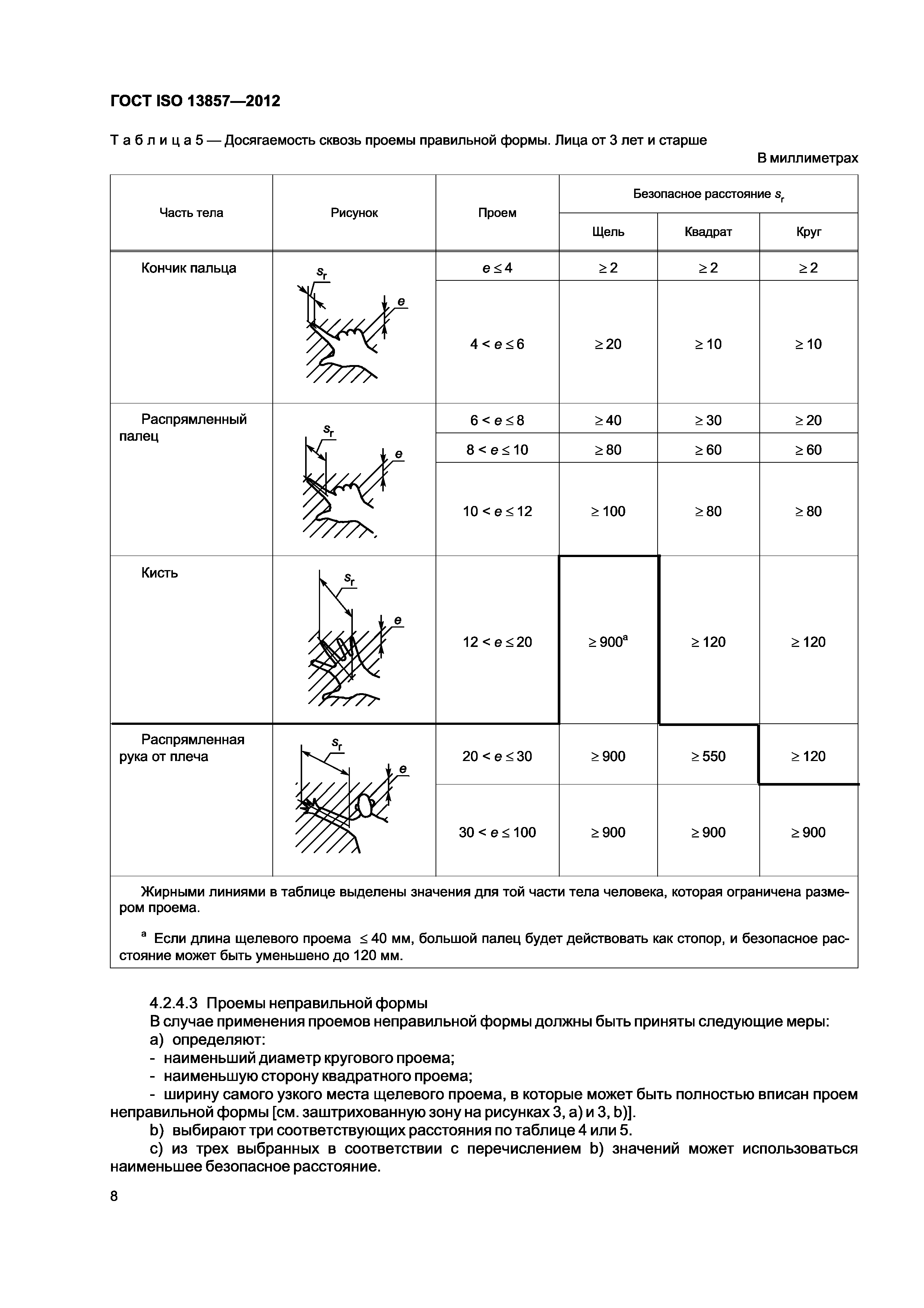 ГОСТ ISO 13857-2012