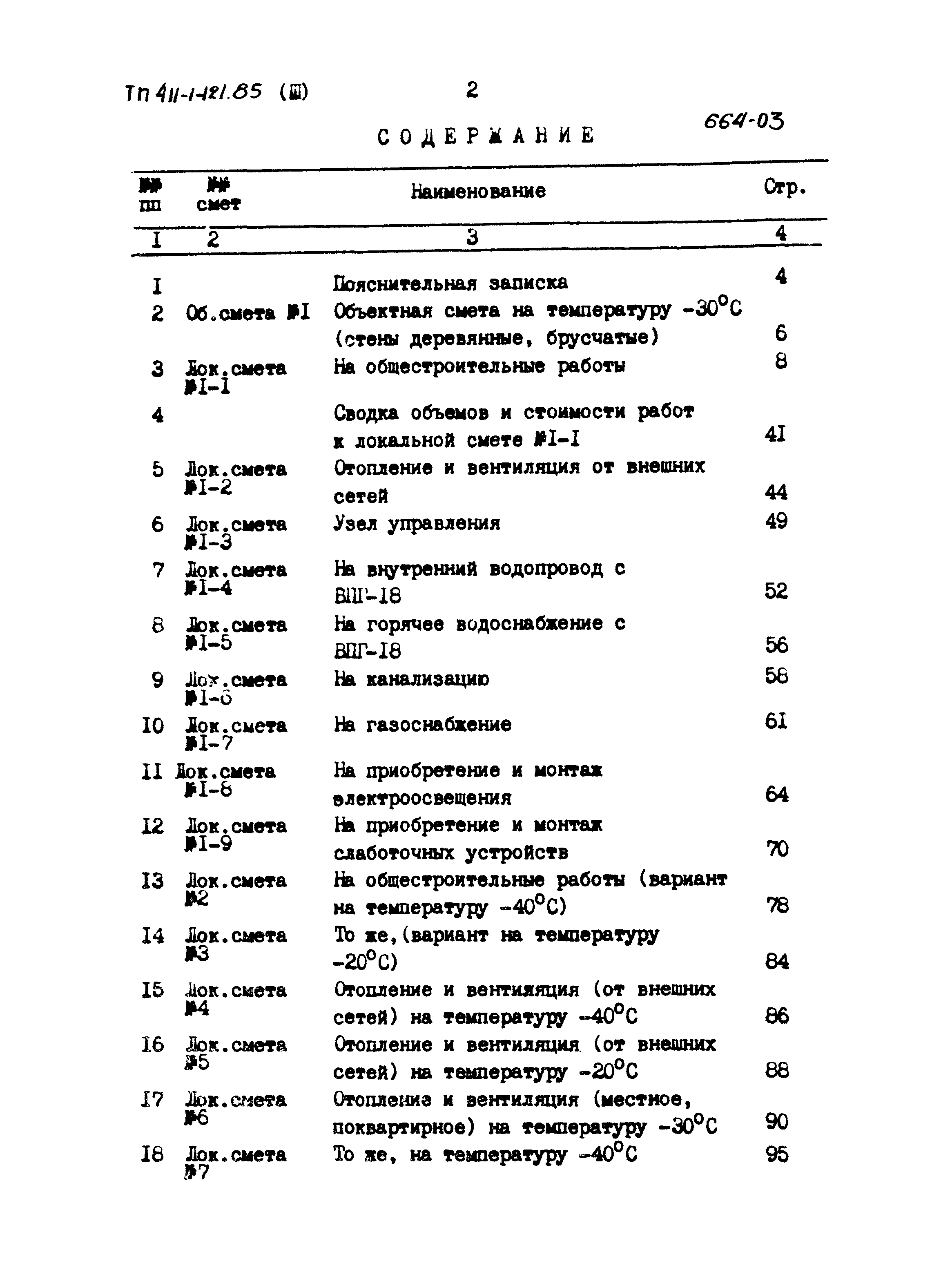 Типовой проект 411-1-121.85