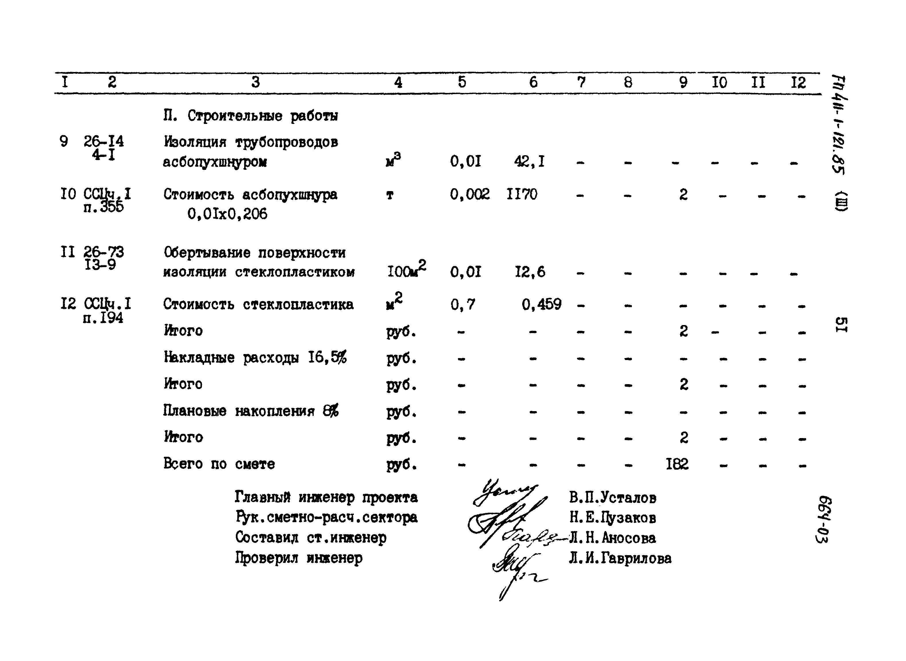 Типовой проект 411-1-121.85