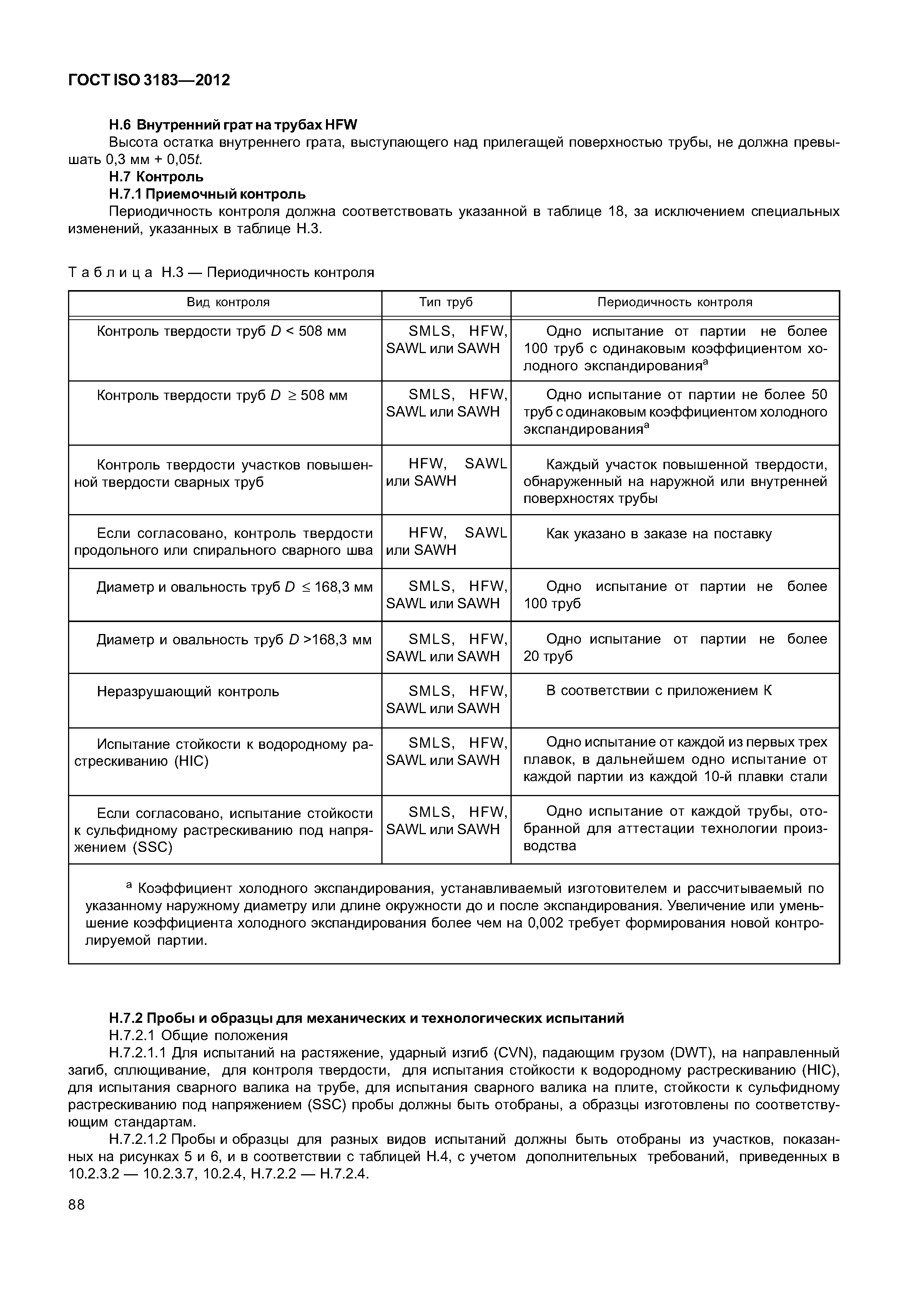 ГОСТ ISO 3183-2012