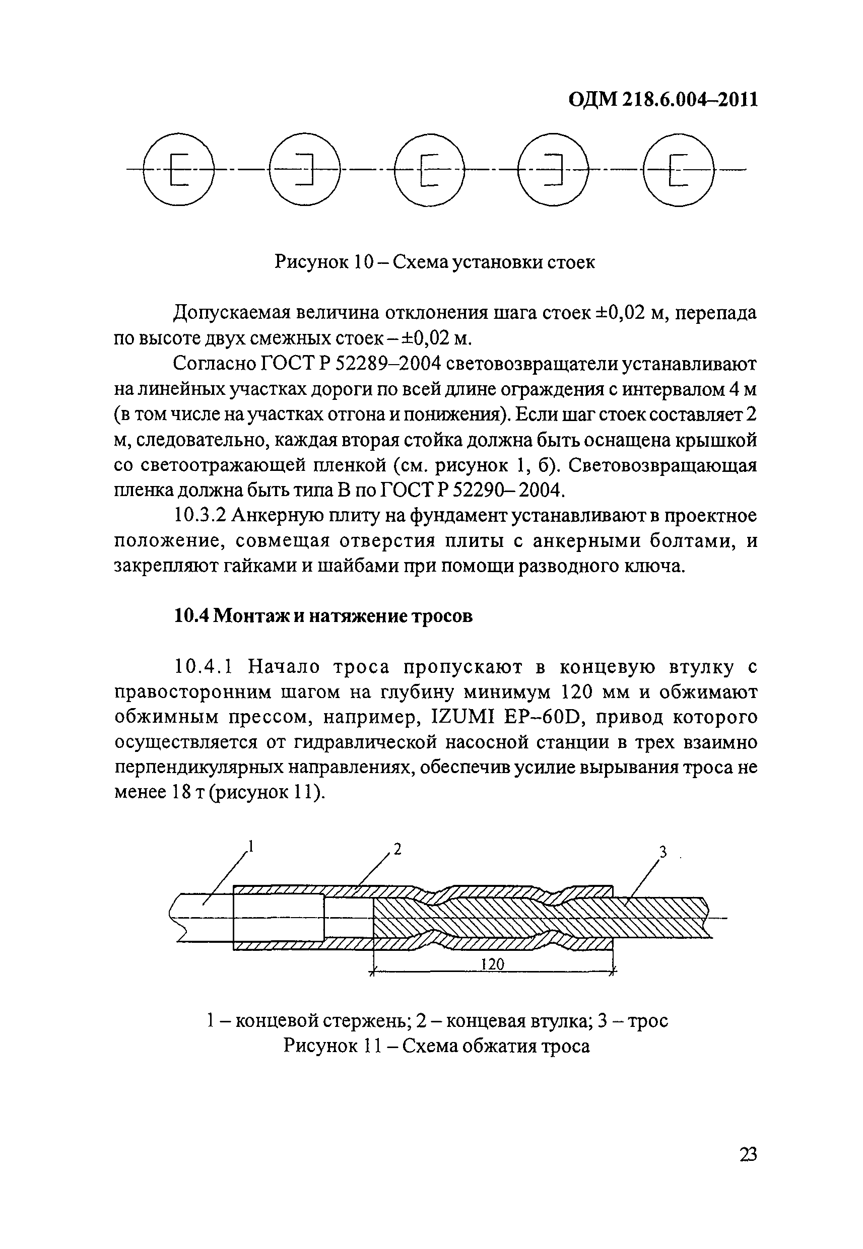 ОДМ 218.6.004-2011