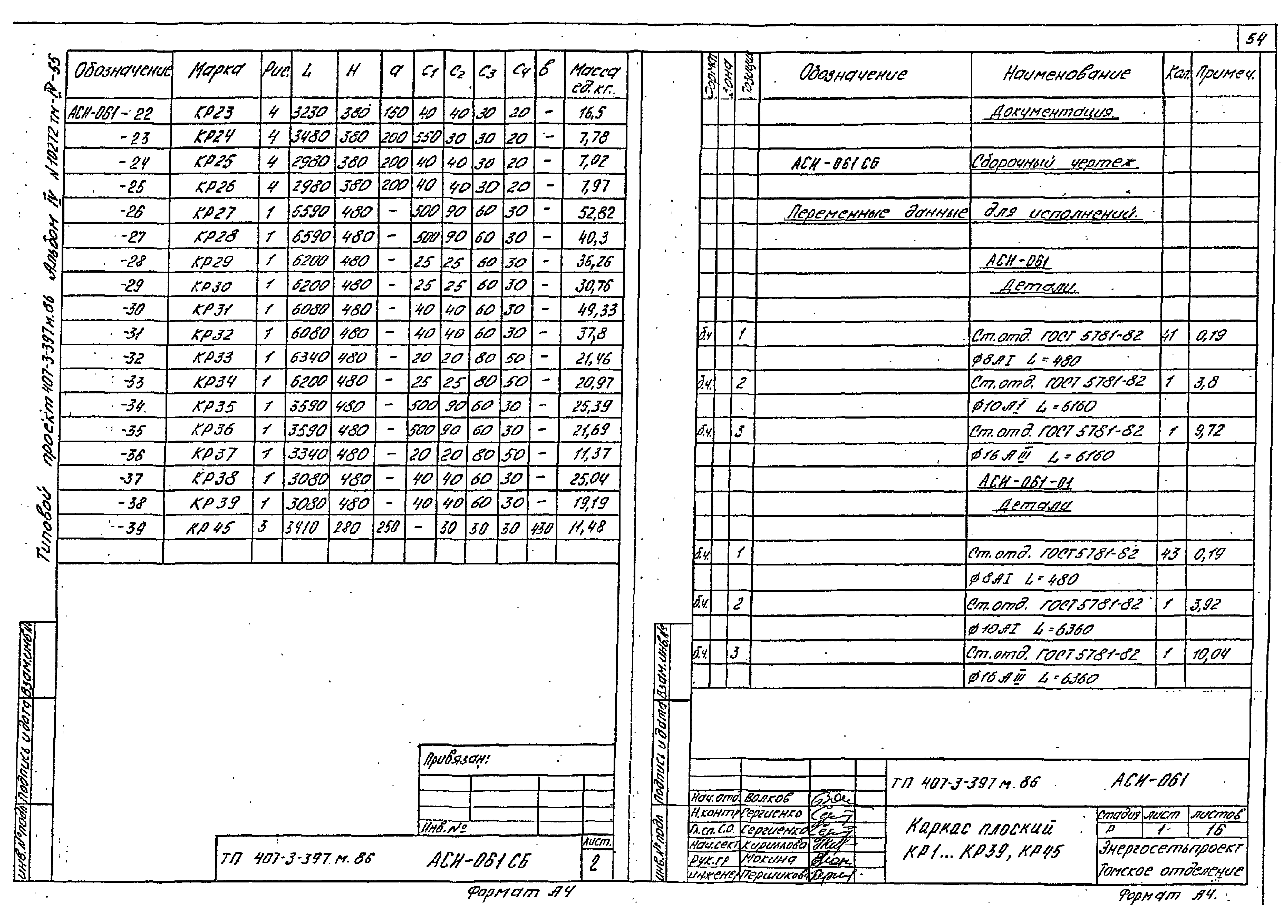 Типовой проект 407-3-399м.86