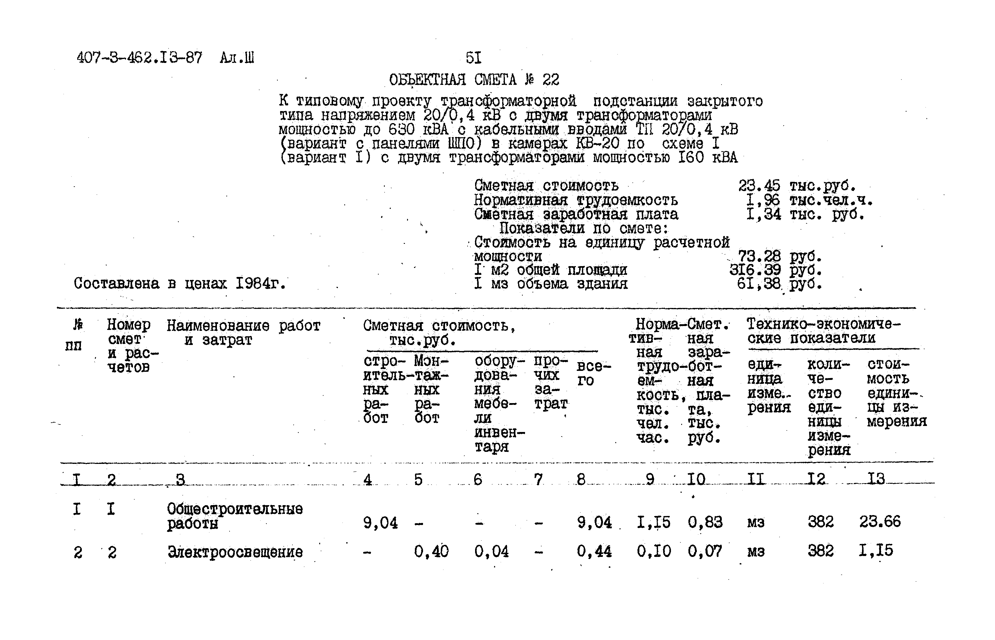 Типовой проект 407-3-462.13.87