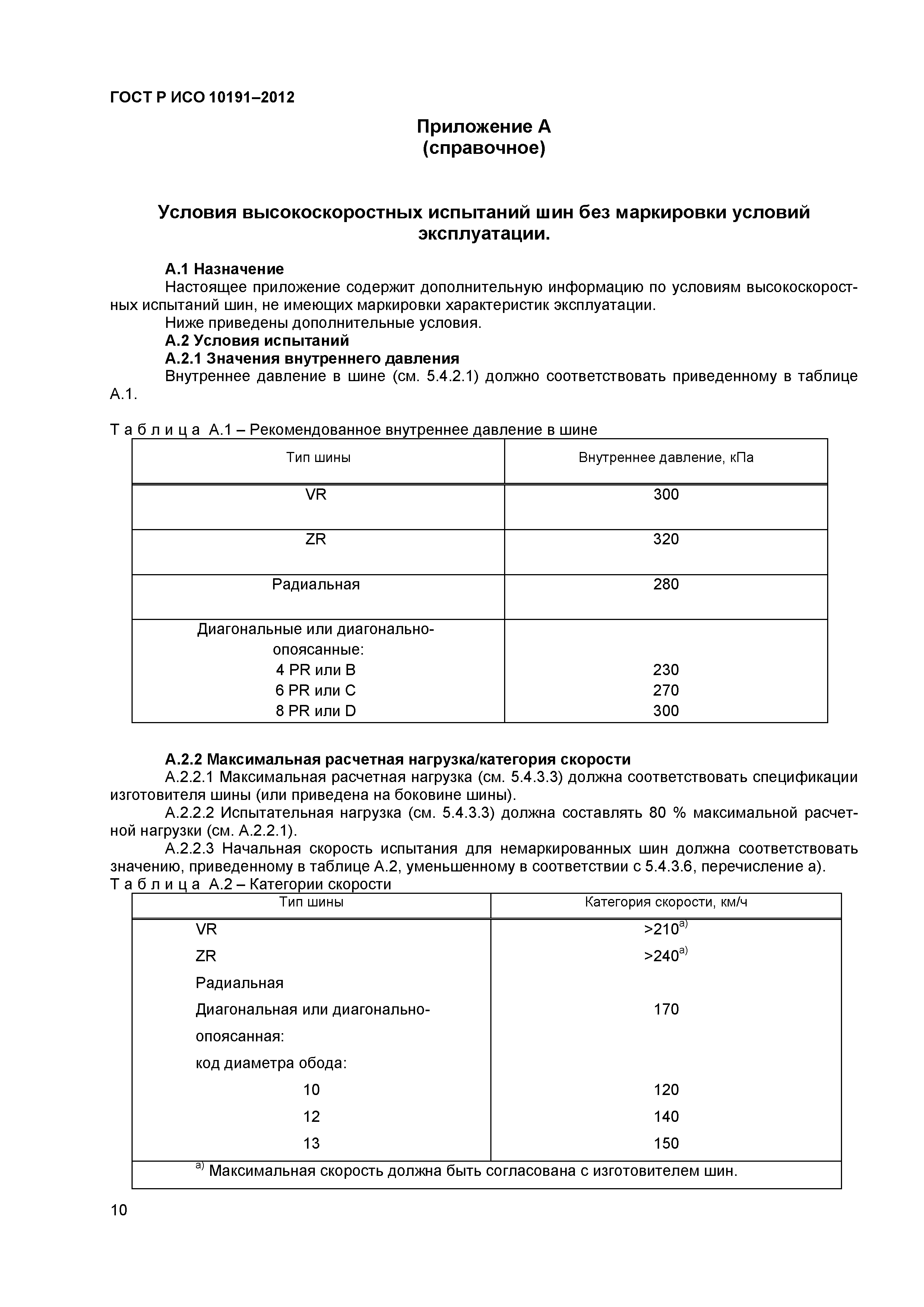 ГОСТ Р ИСО 10191-2012