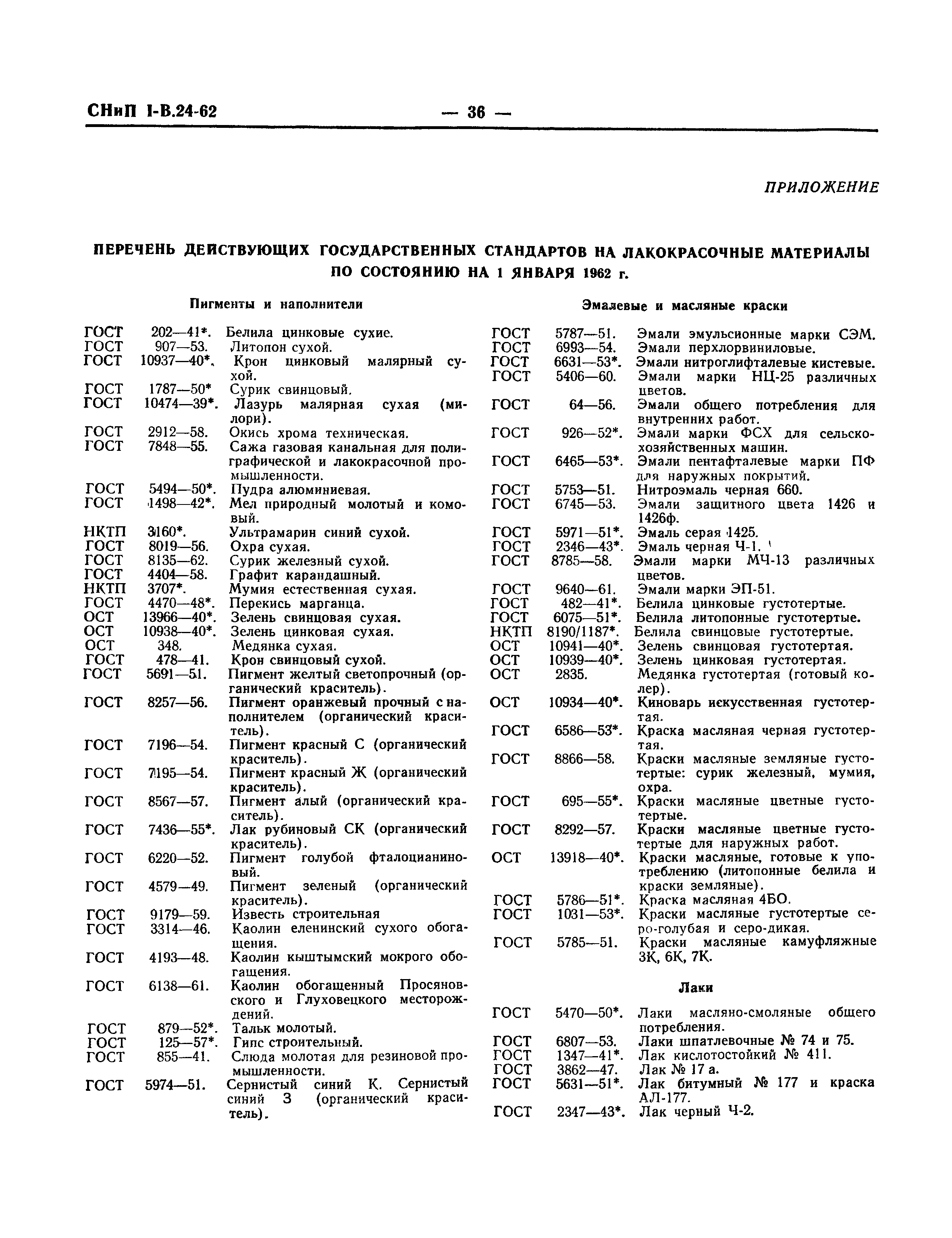 СНиП I-В.24-62