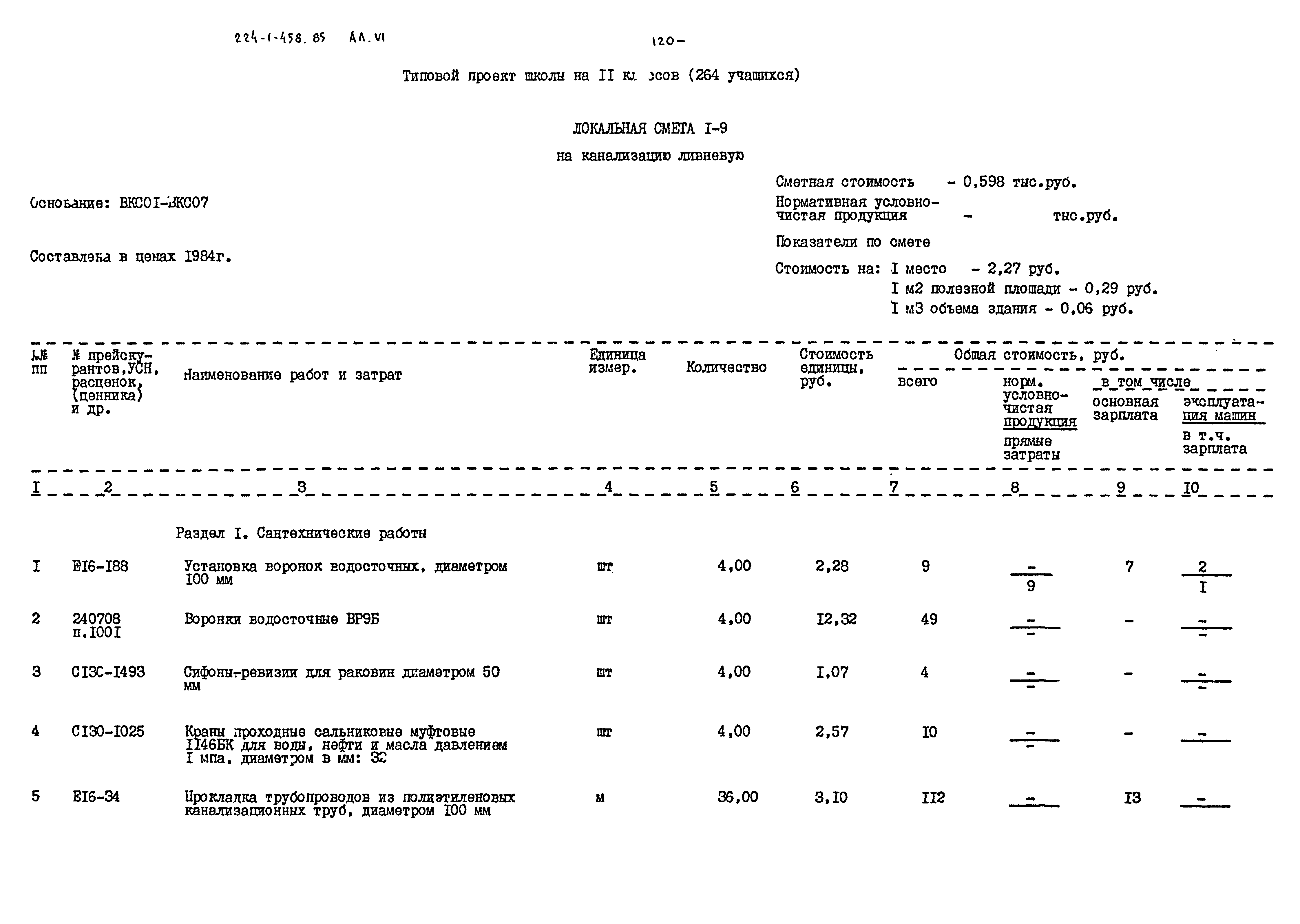 Типовой проект 224-1-458.85