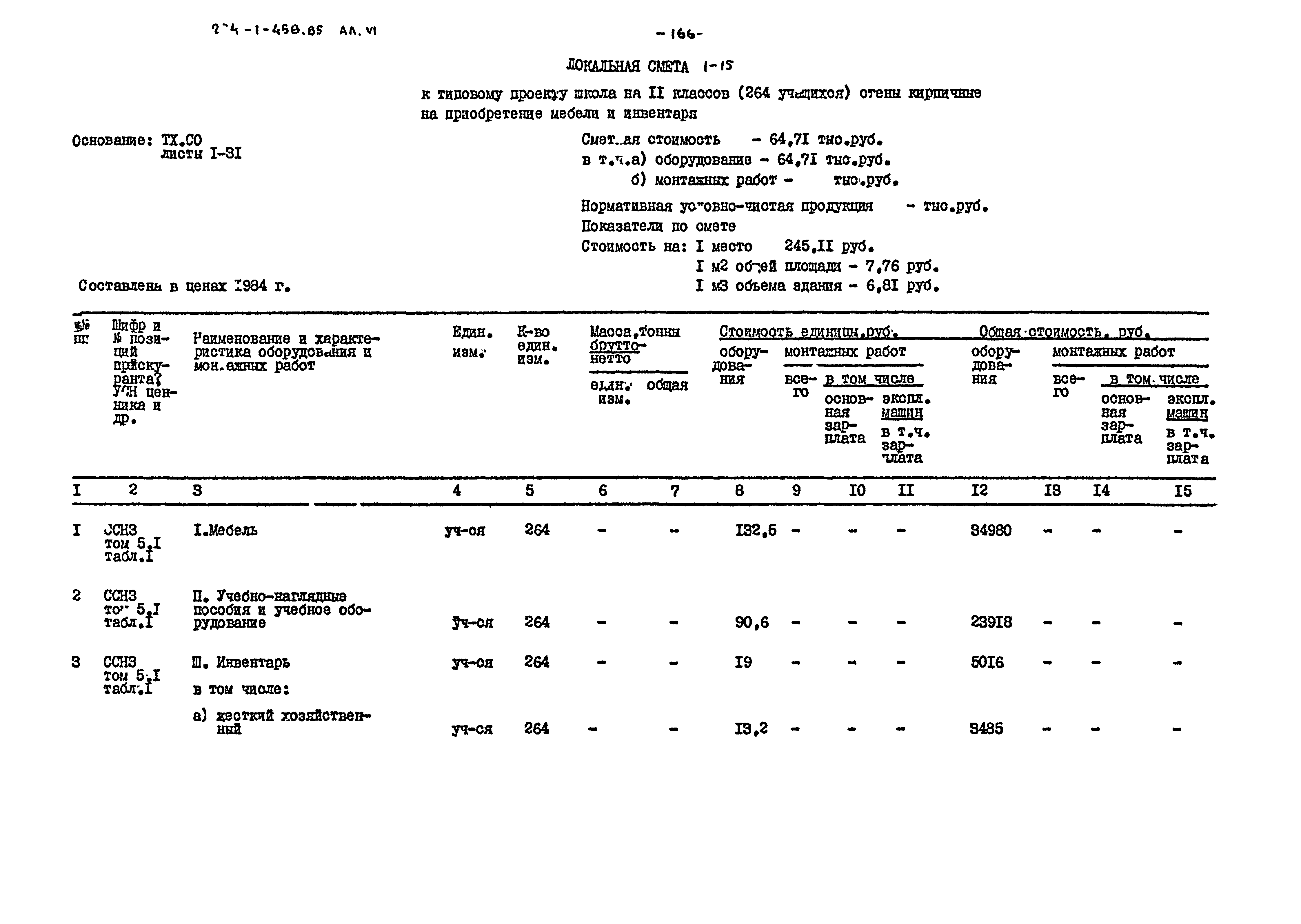 Типовой проект 224-1-458.85