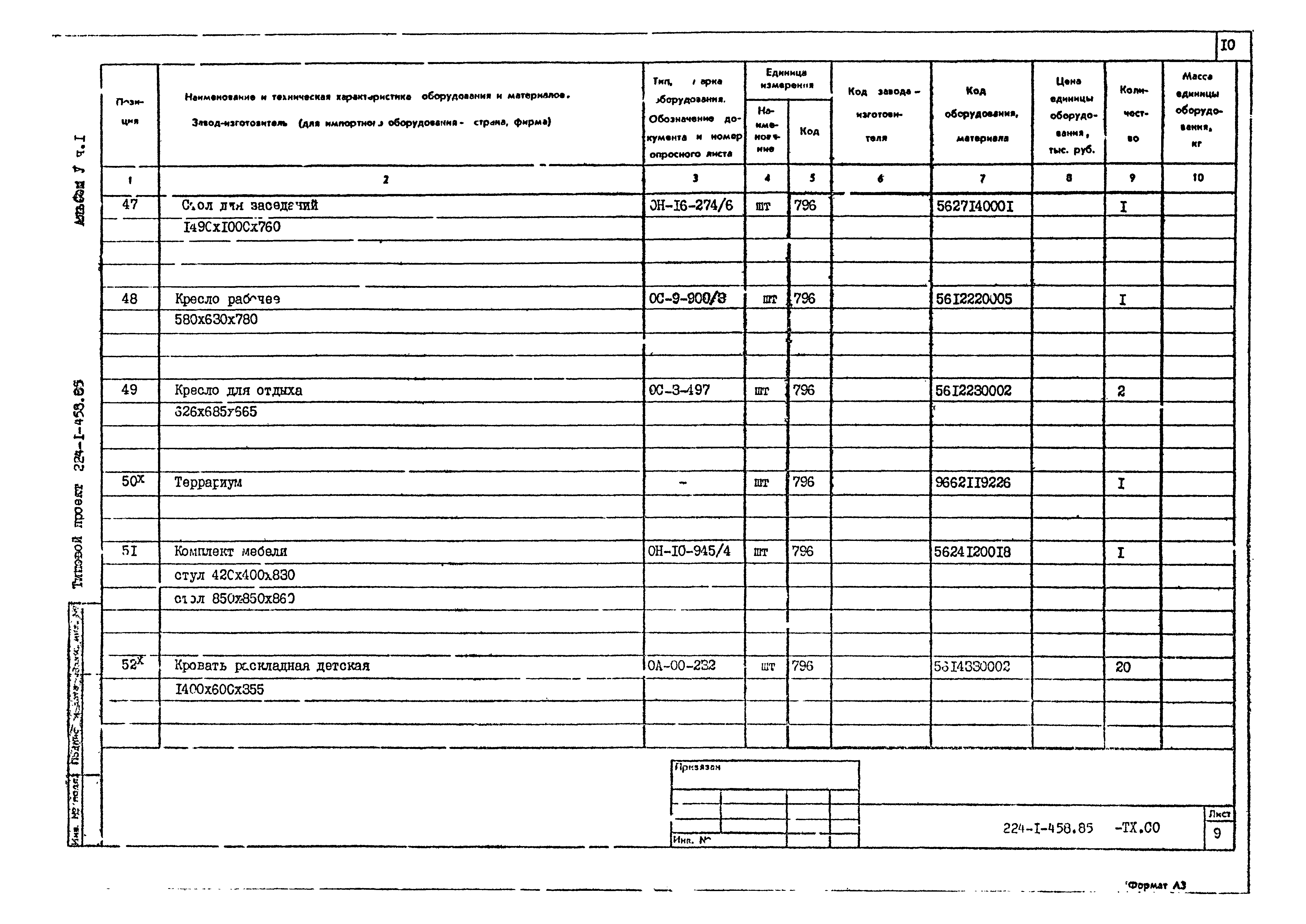 Типовой проект 224-1-458.85