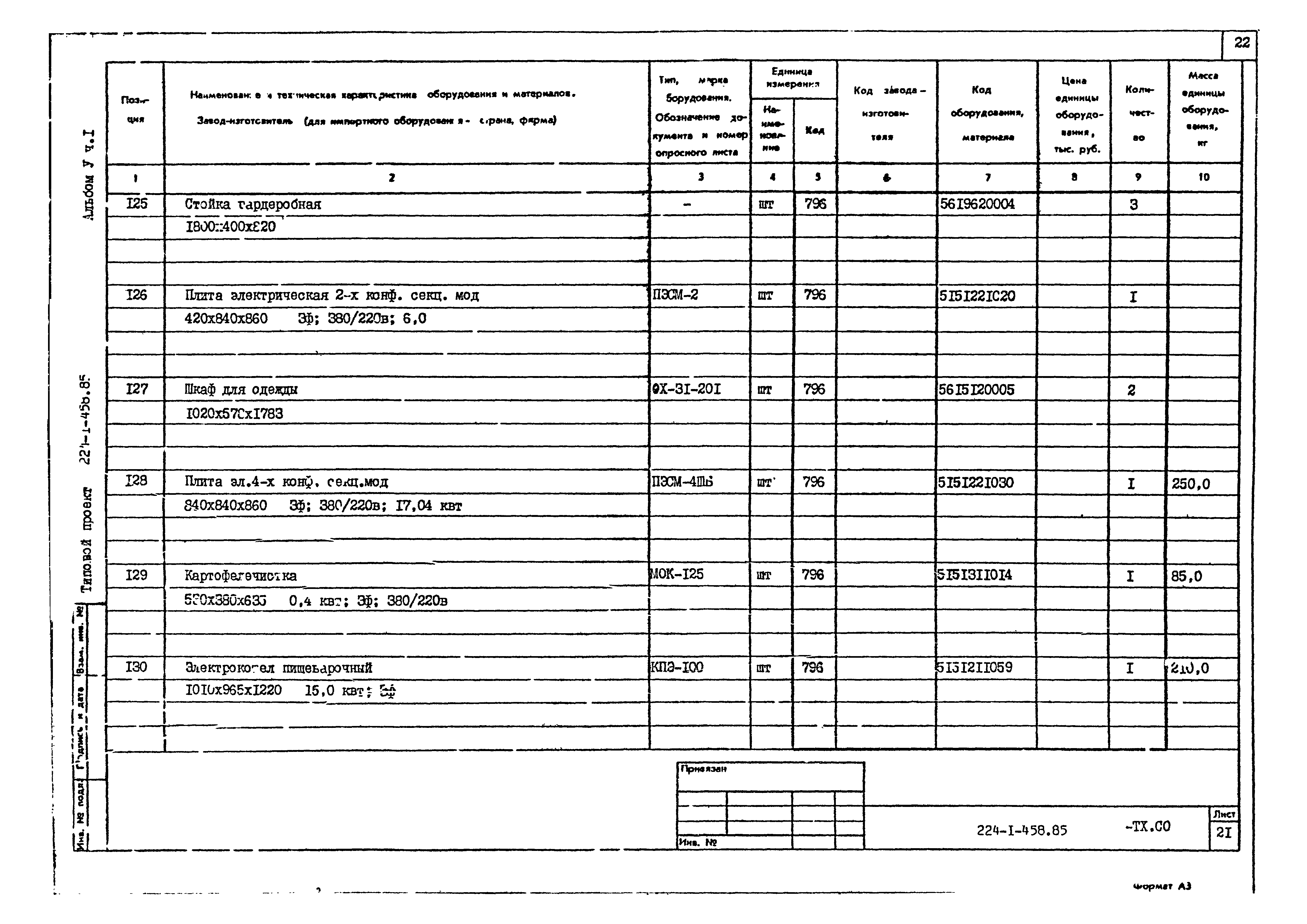 Типовой проект 224-1-458.85