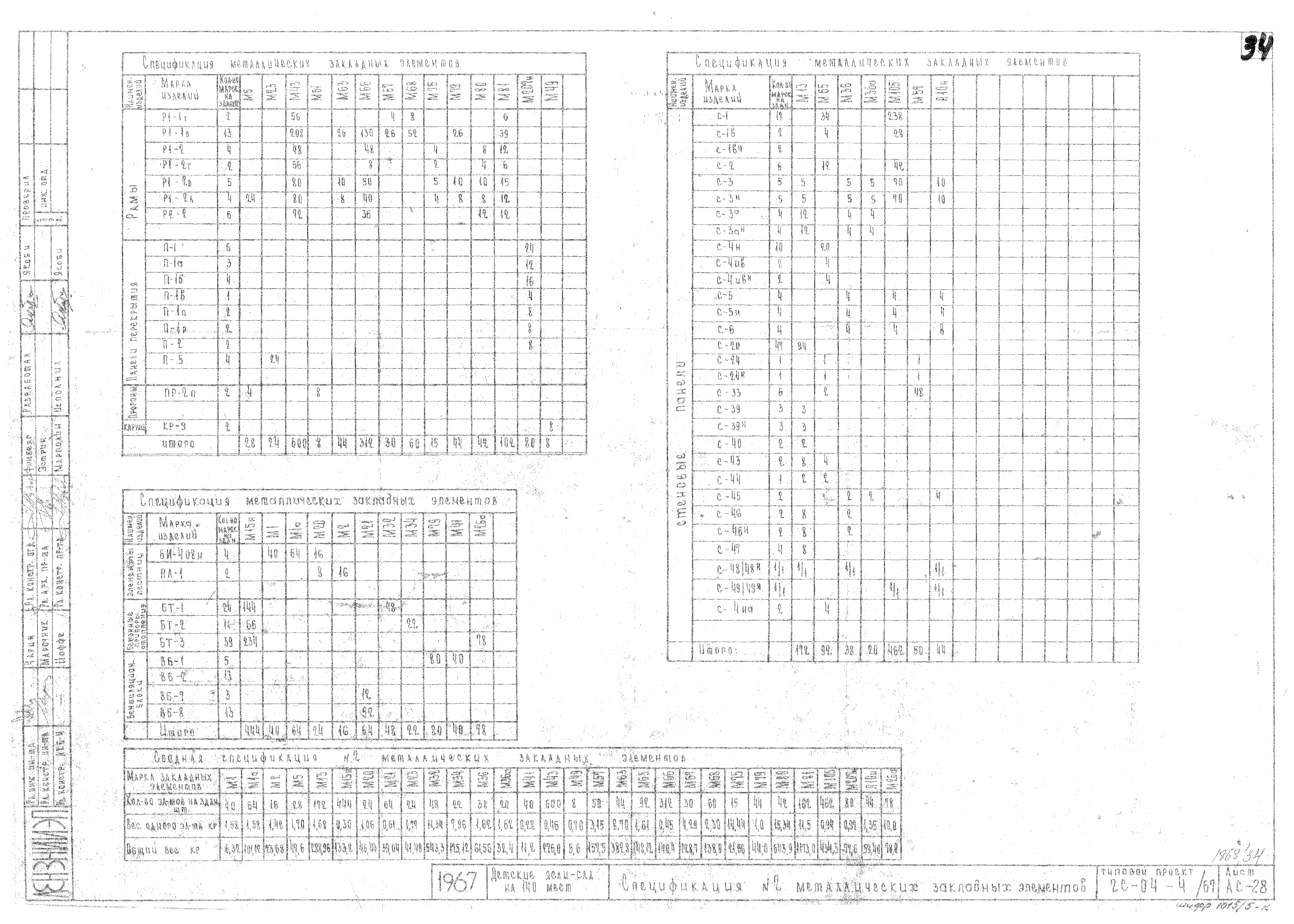 Типовой проект 2С-04-4/67