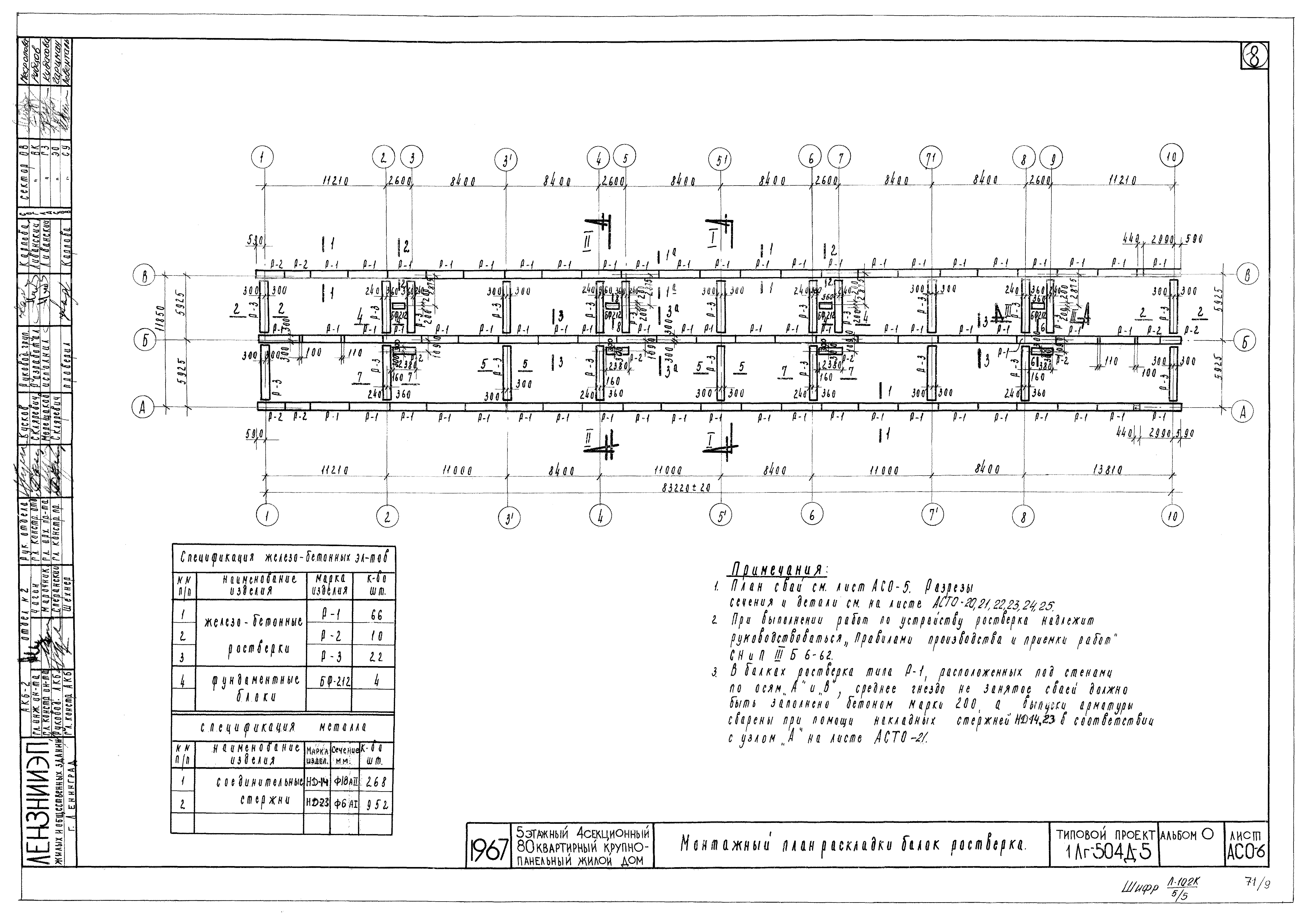 Типовой проект 1Лг-504Д-5