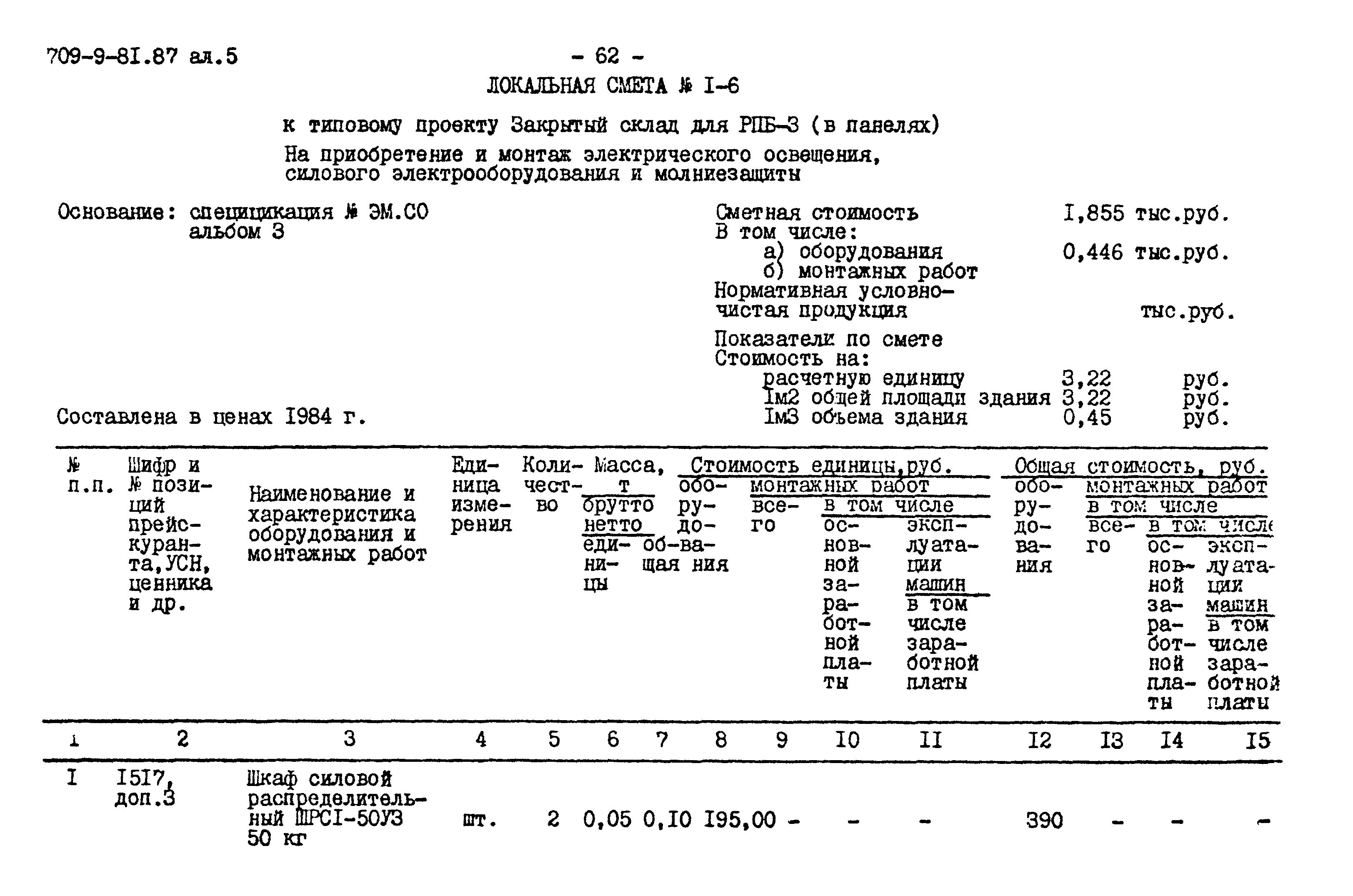 Типовой проект 709-9-81.87