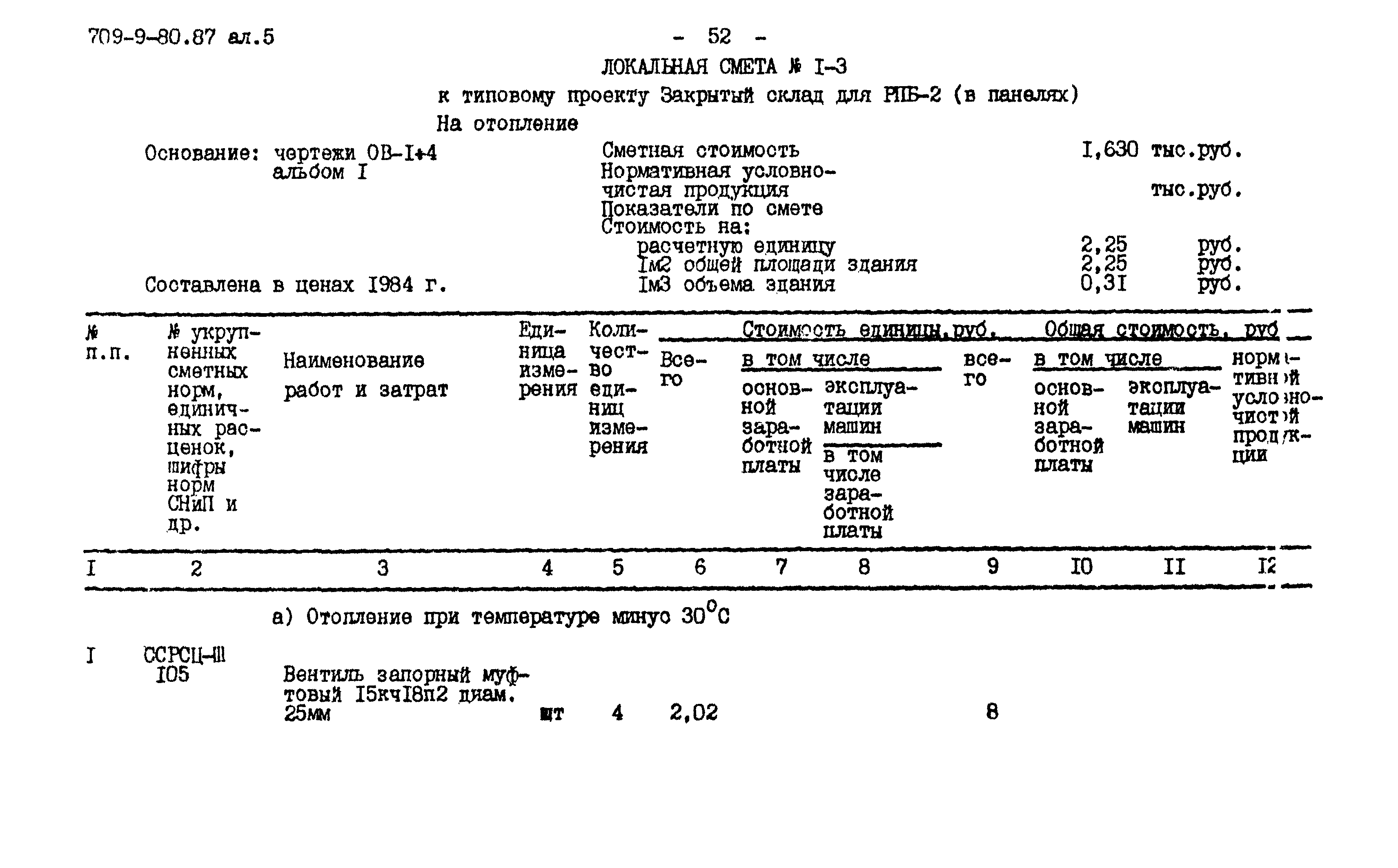 Типовой проект 709-9-80.87