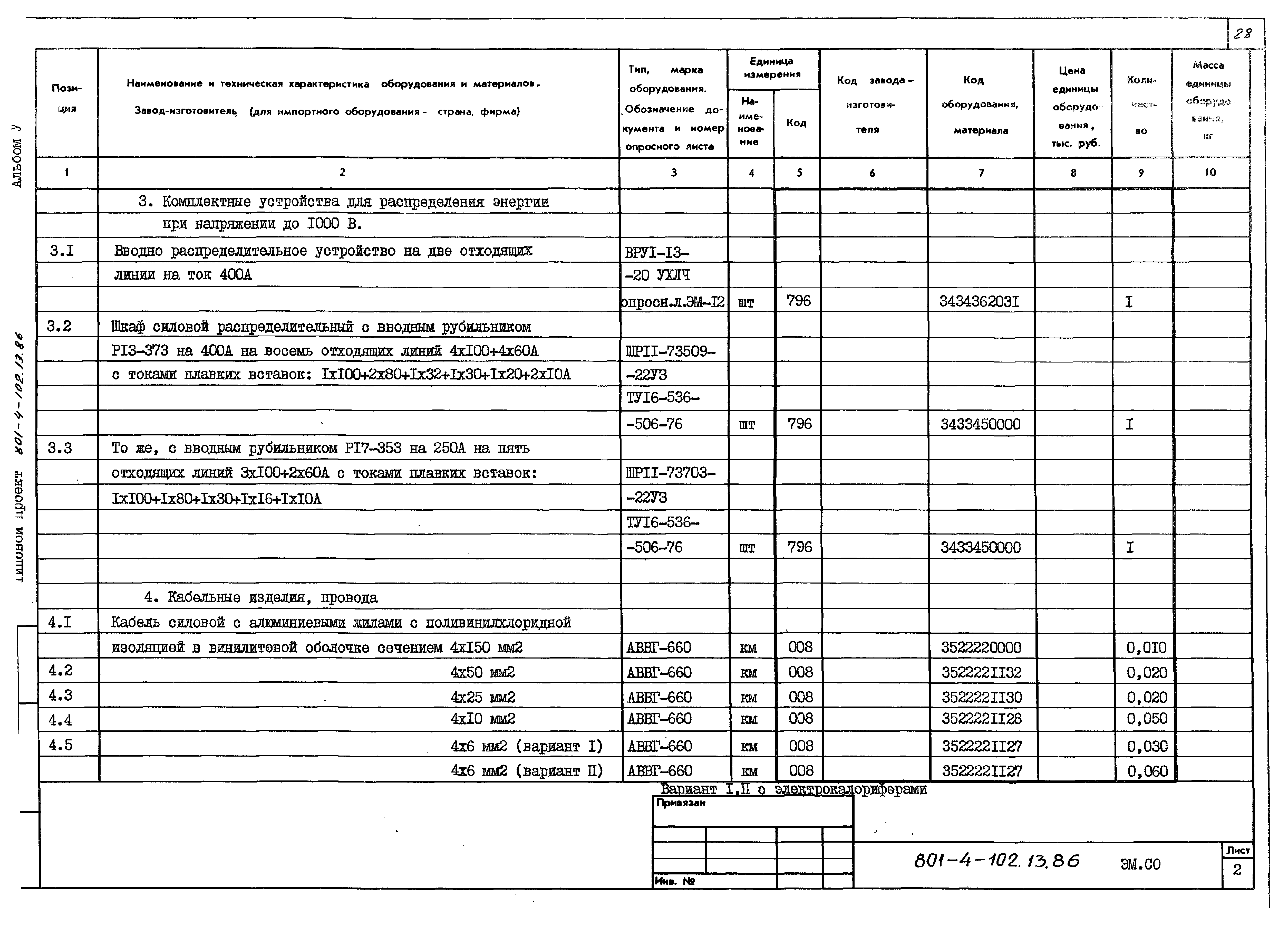 Типовой проект 801-4-102.13.86