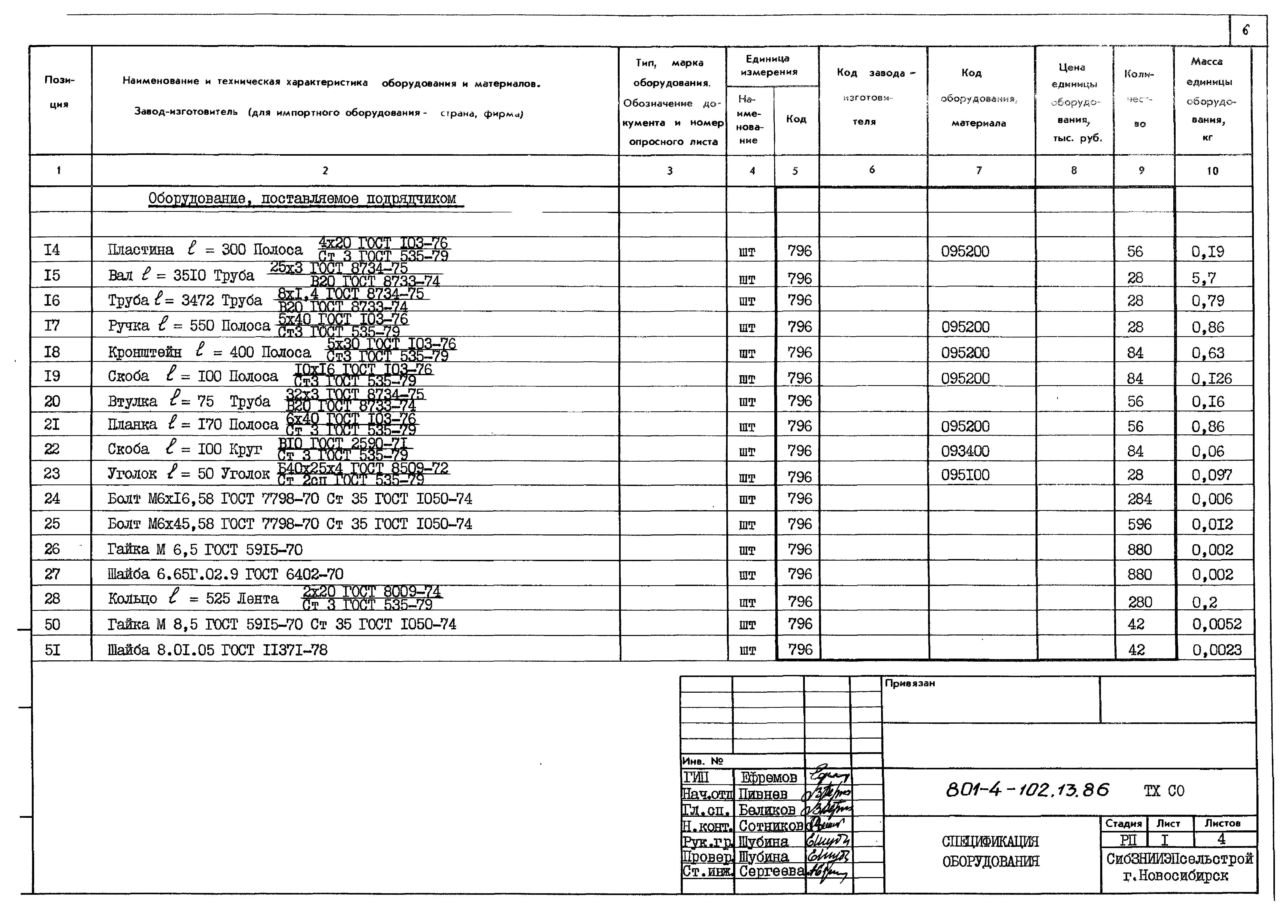 Типовой проект 801-4-102.13.86