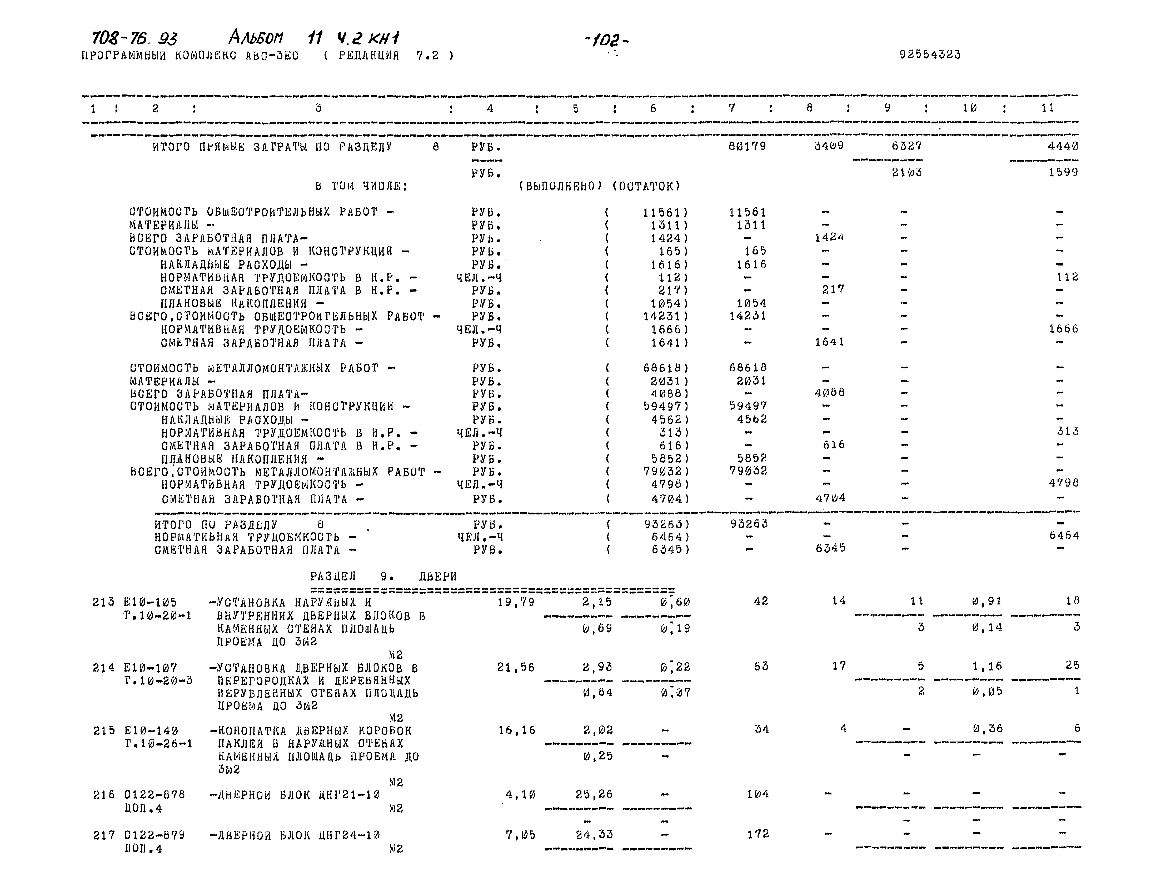 Типовой проект 708-76.93