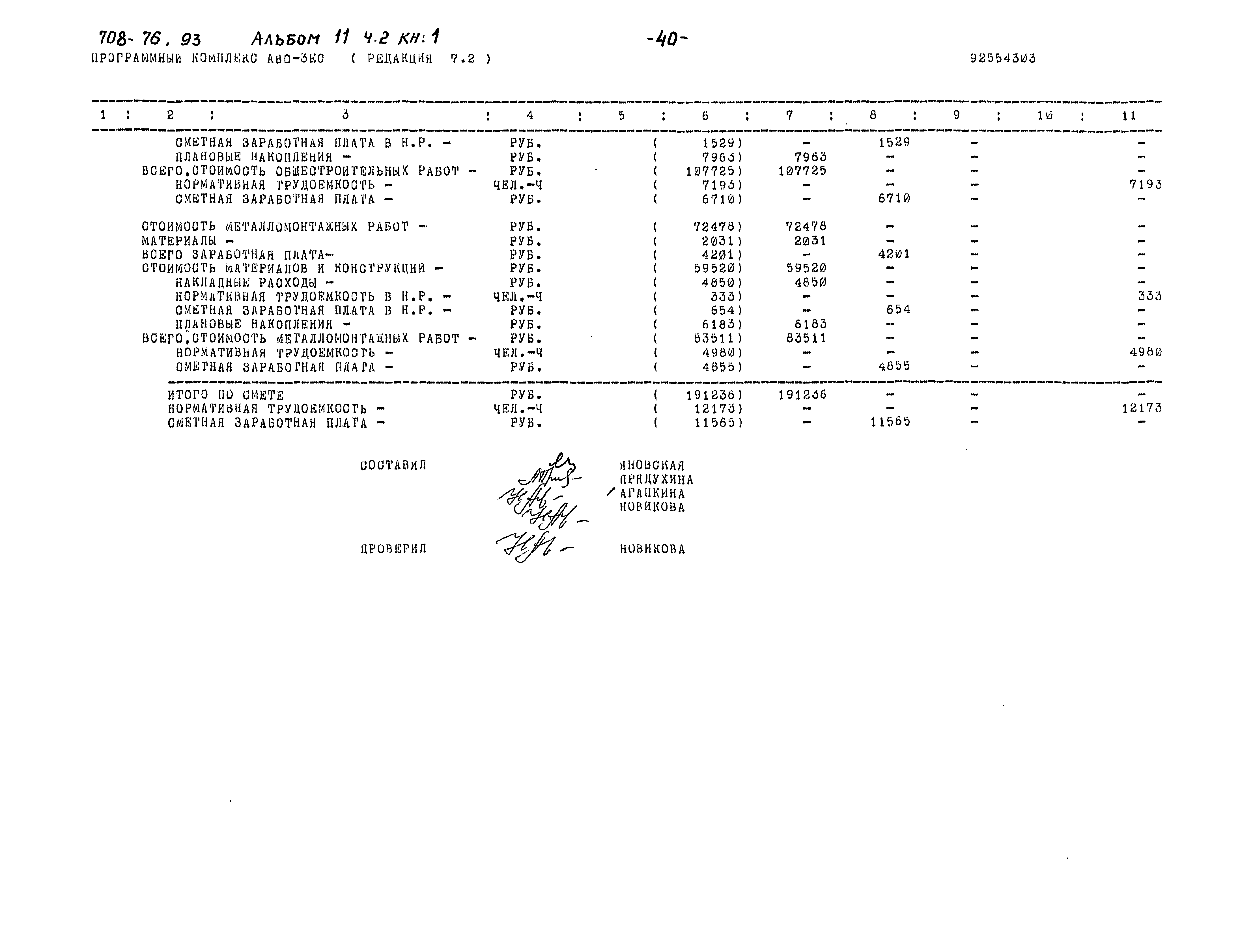 Типовой проект 708-76.93