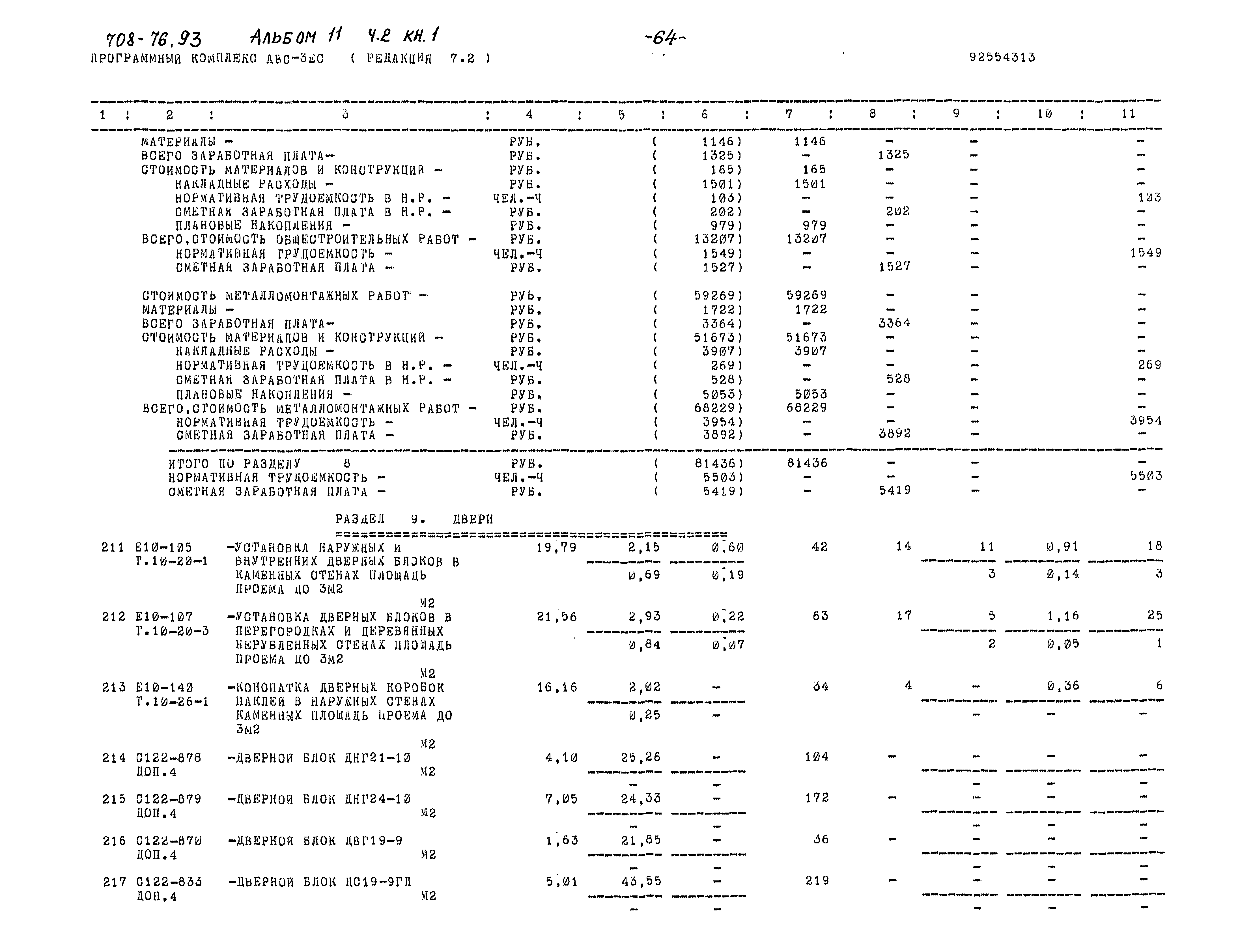 Типовой проект 708-76.93