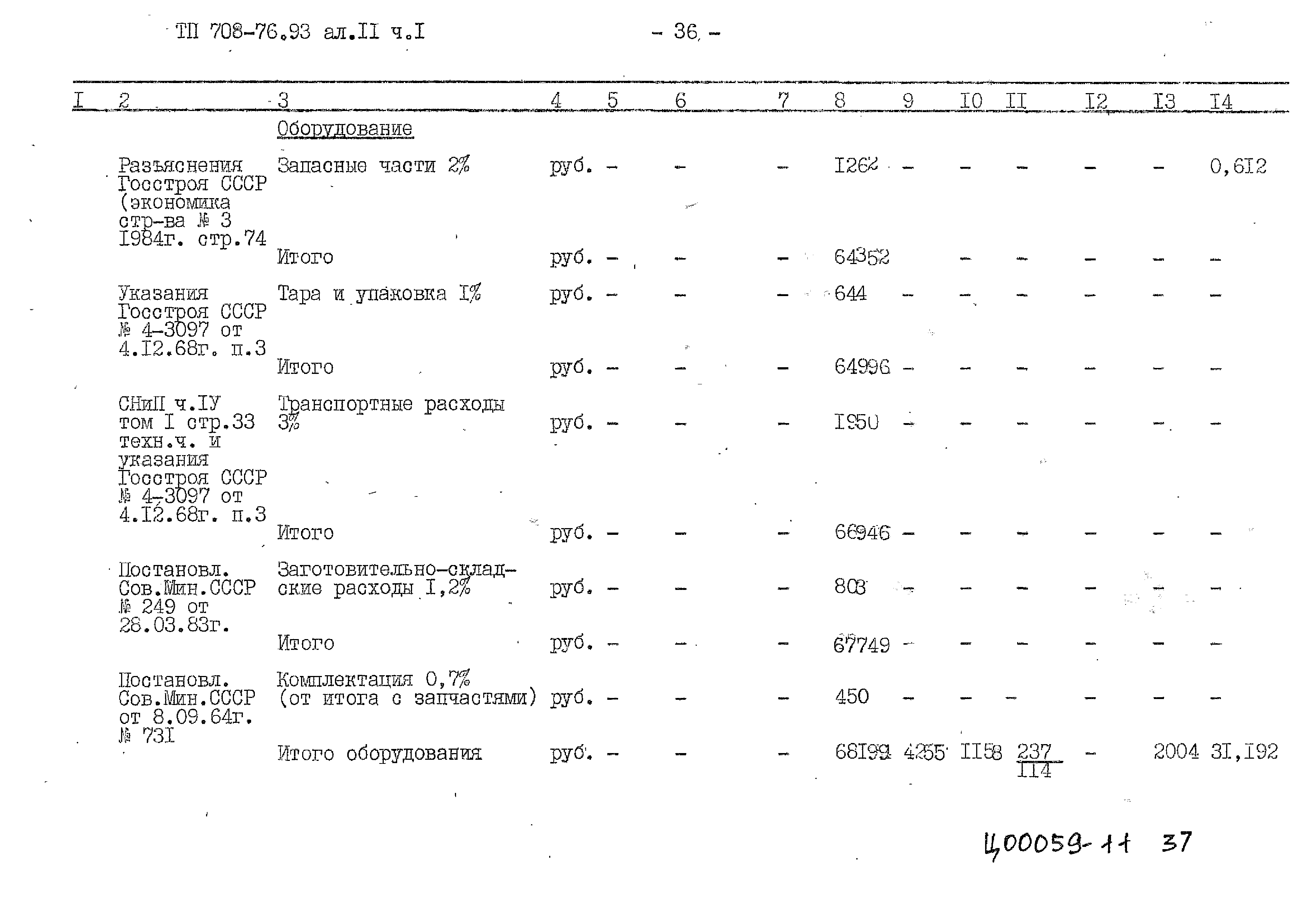 Типовой проект 708-76.93