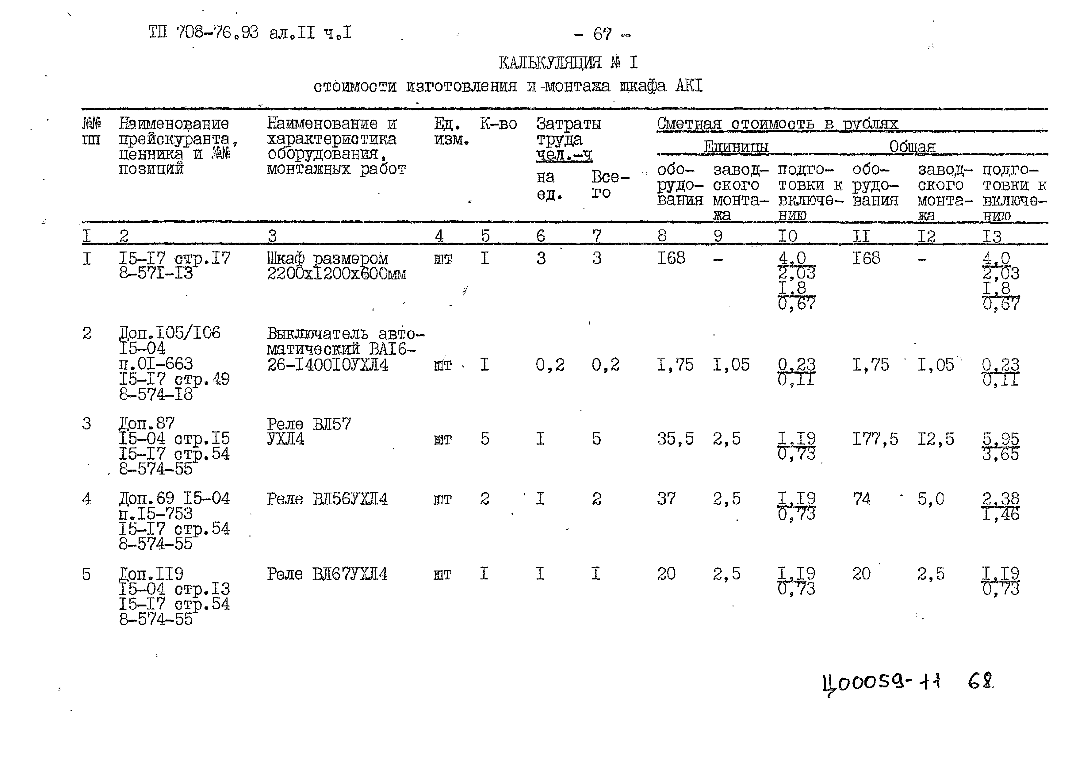 Типовой проект 708-76.93