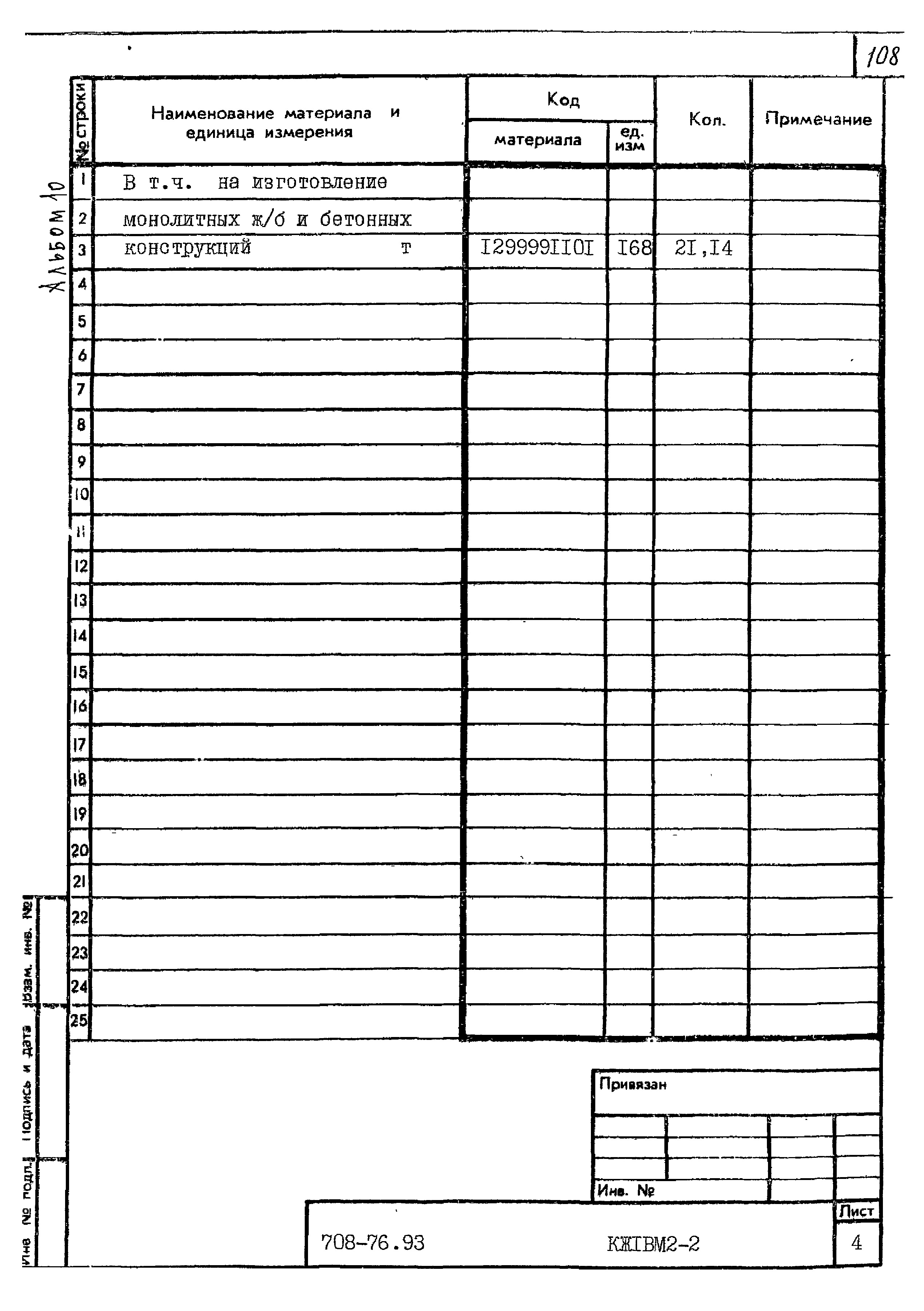 Типовой проект 708-76.93