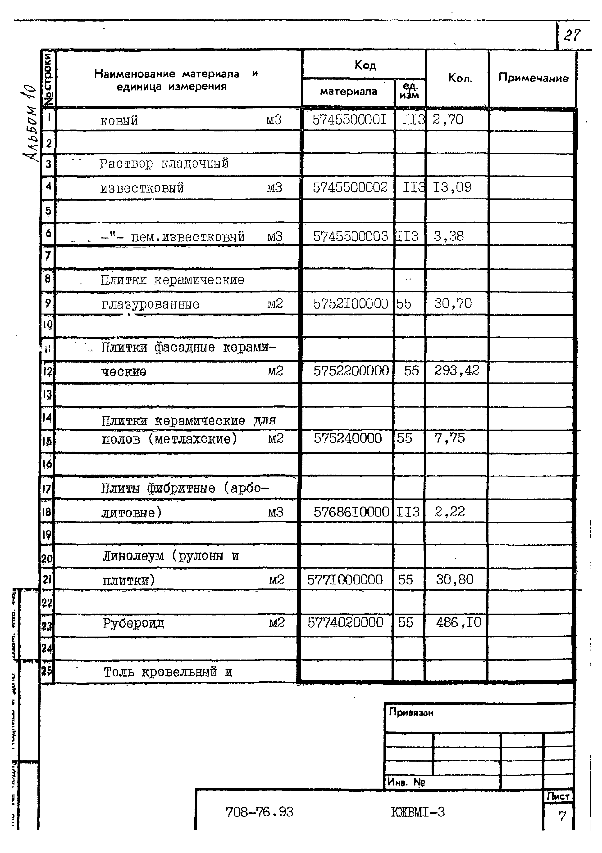 Типовой проект 708-76.93