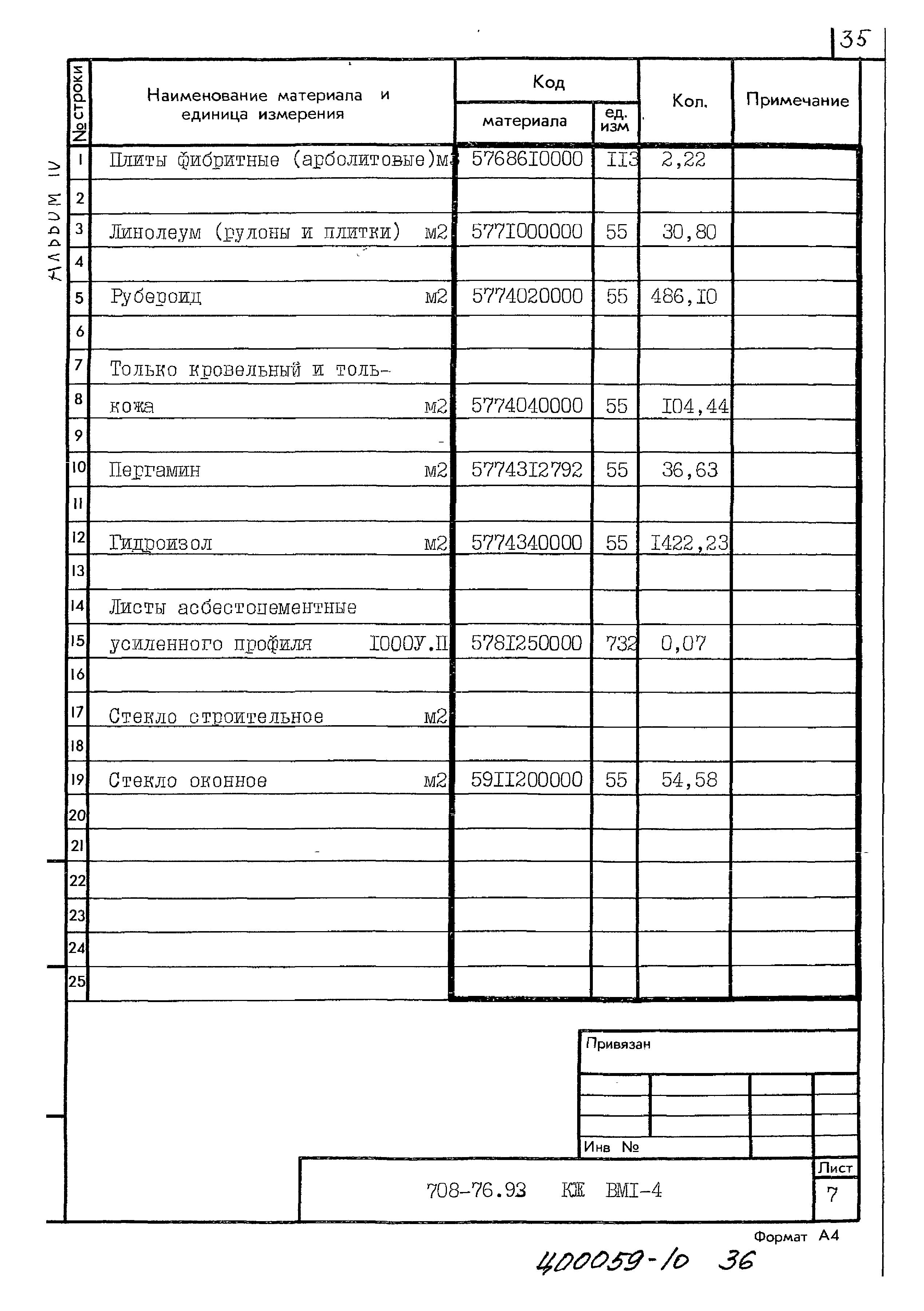 Типовой проект 708-76.93