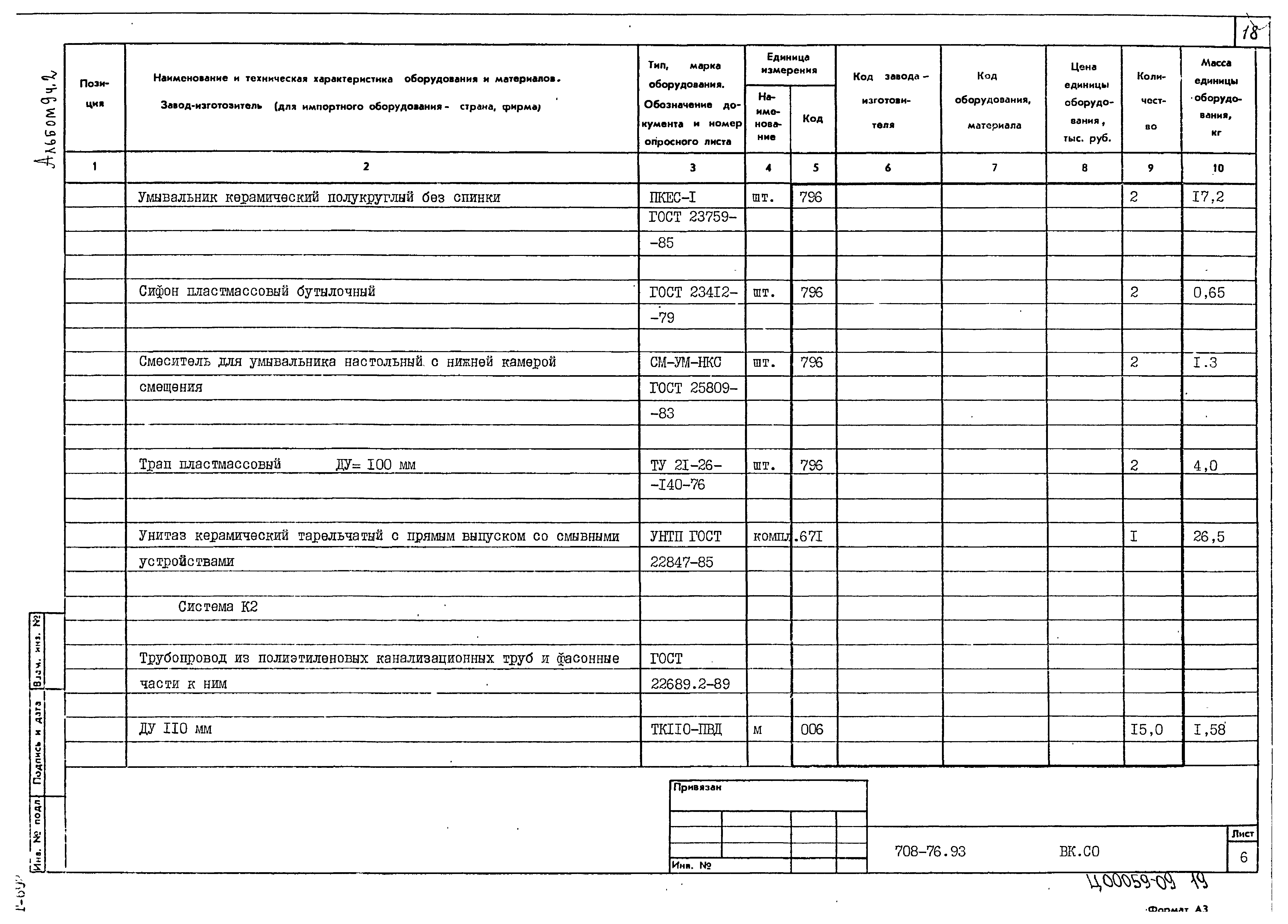 Типовой проект 708-76.93