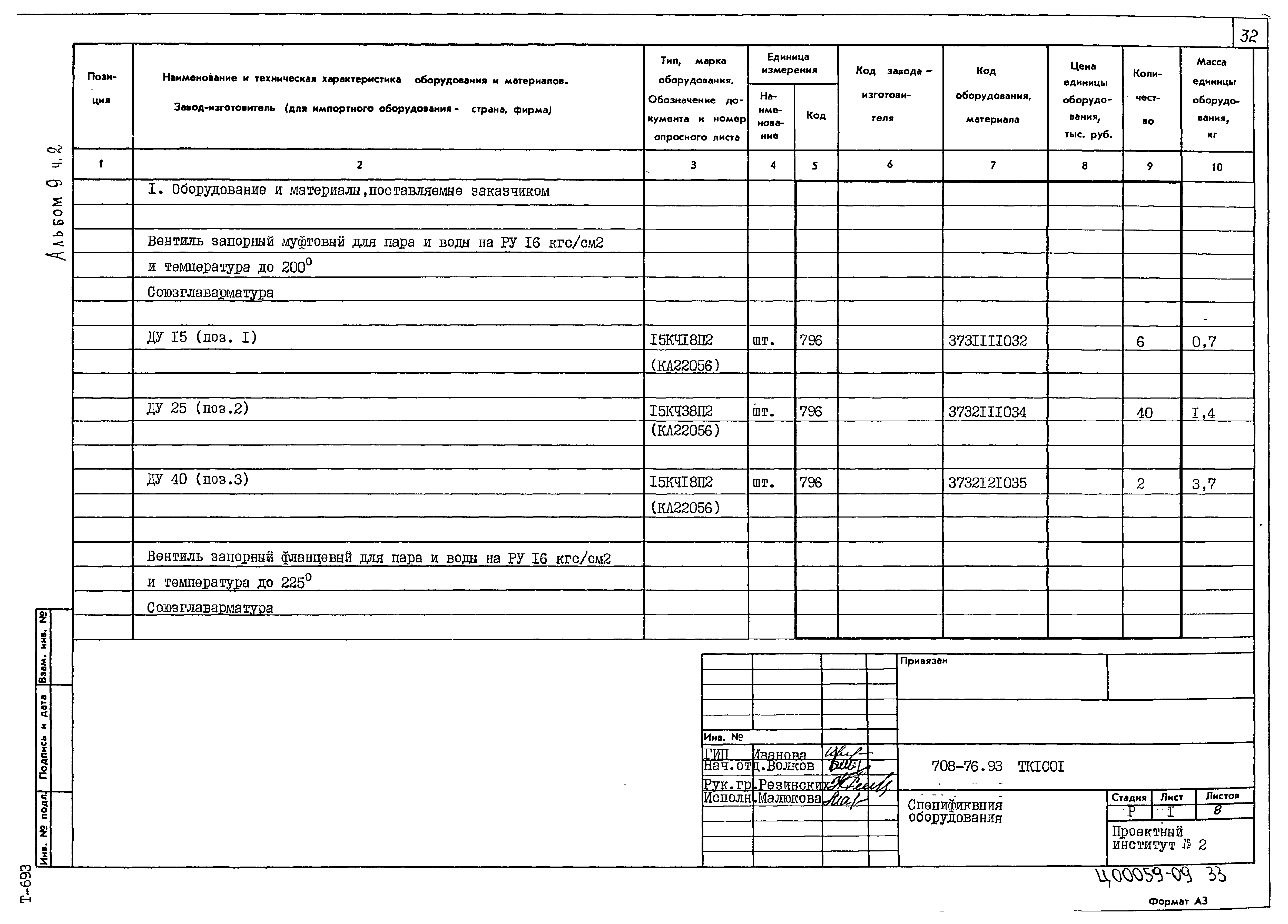 Типовой проект 708-76.93