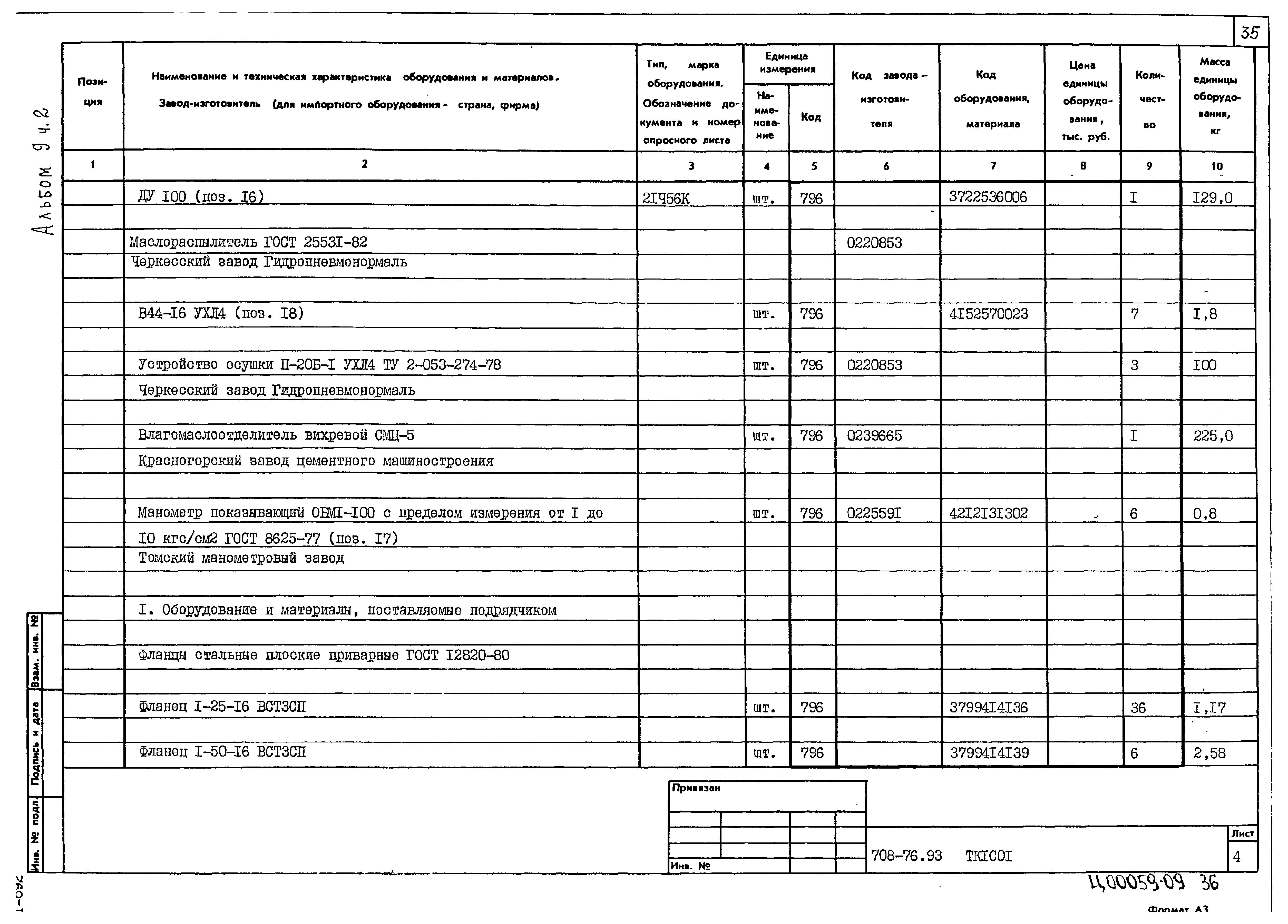 Типовой проект 708-76.93