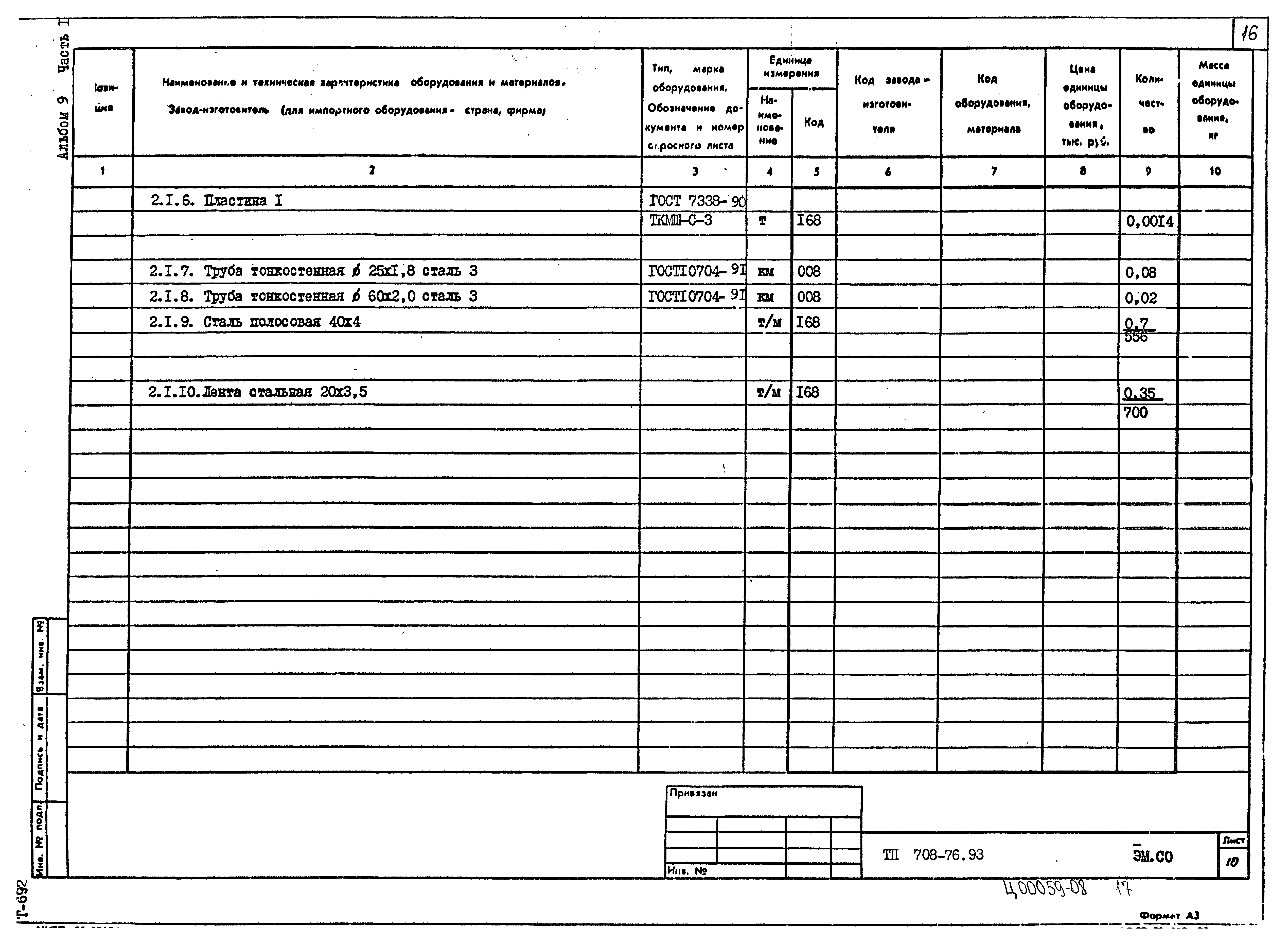 Типовой проект 708-76.93