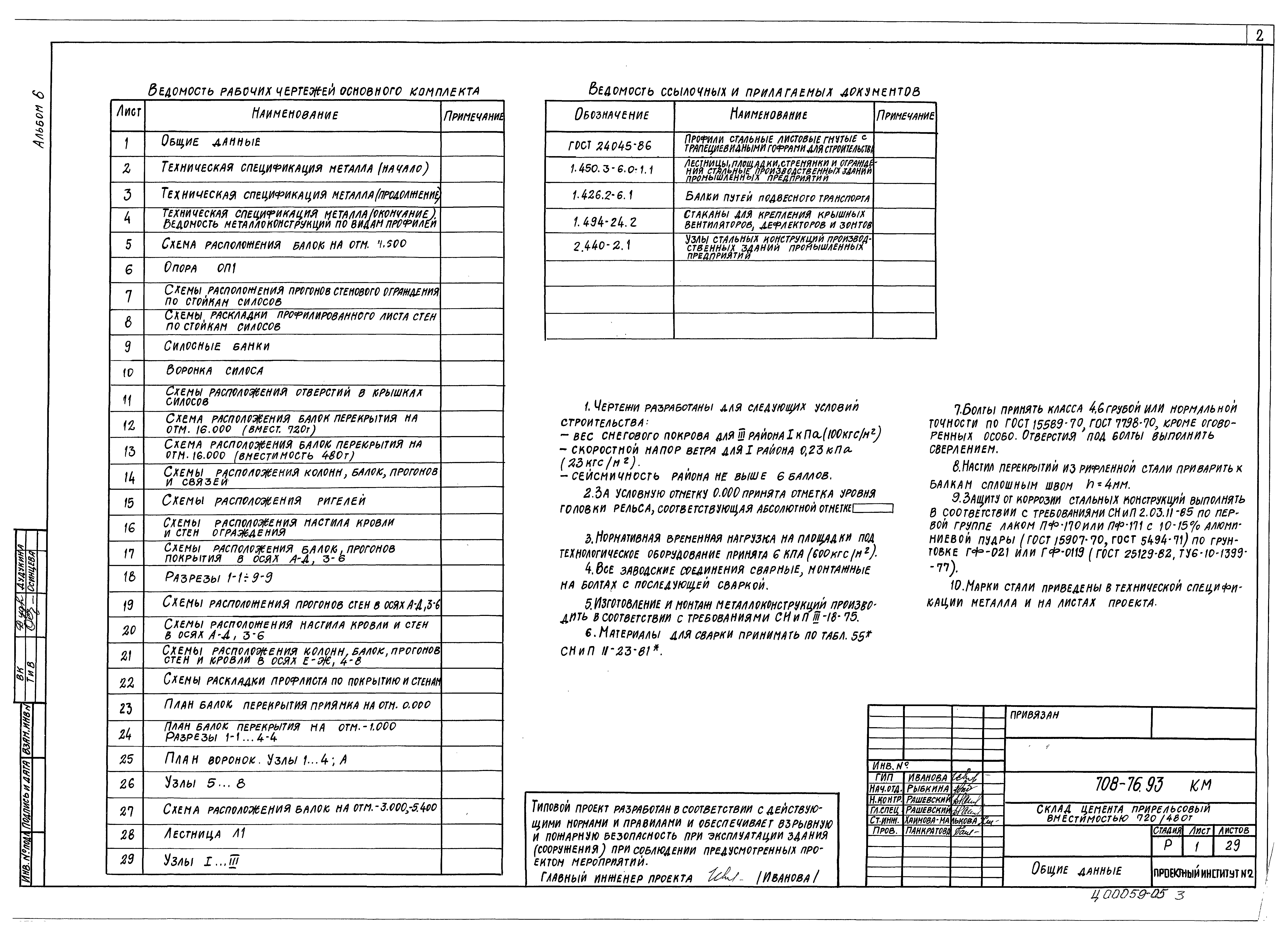 Типовой проект 708-76.93