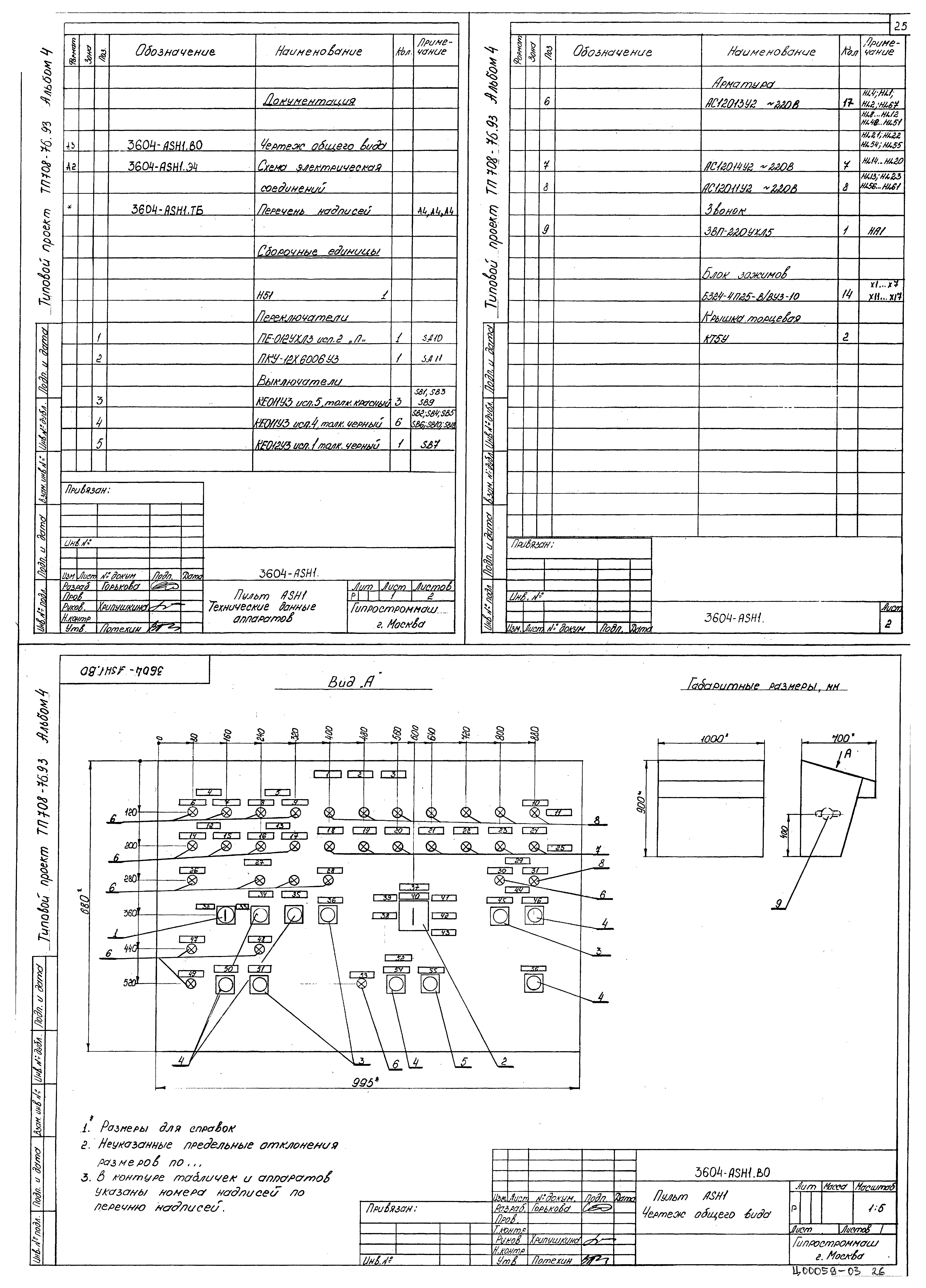 Типовой проект 708-76.93