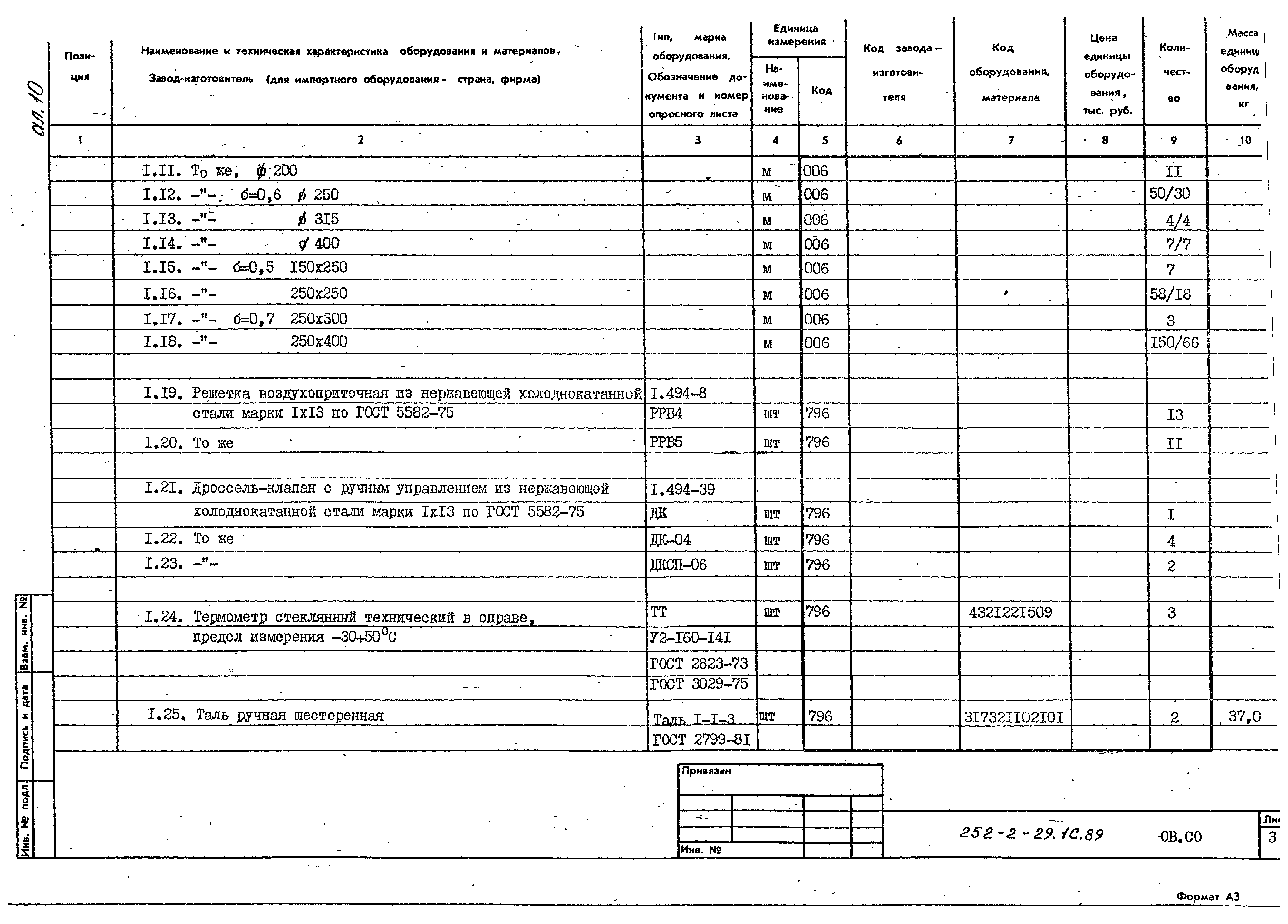 Типовой проект 252-2-29.1с.89