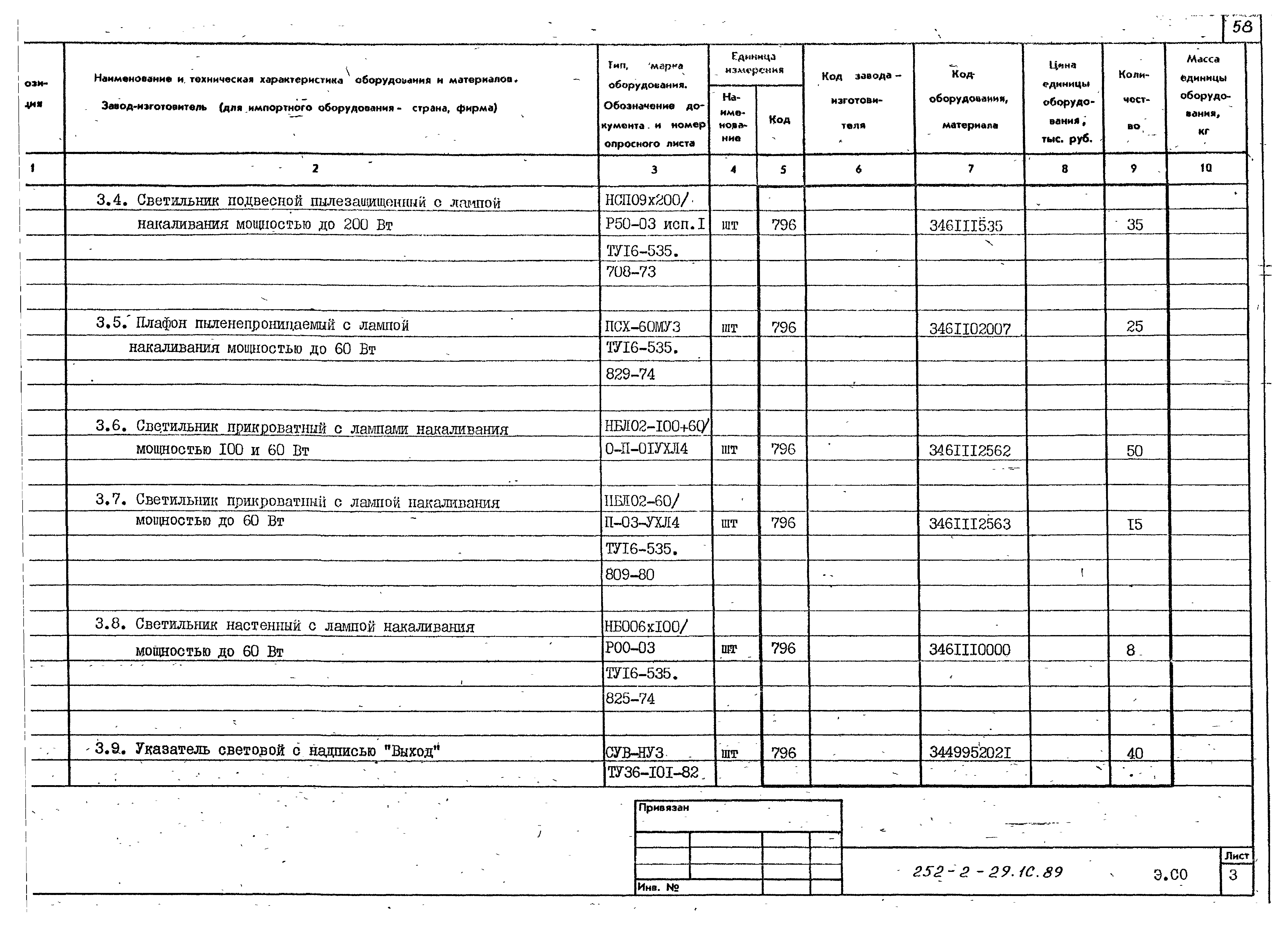 Типовой проект 252-2-29.1с.89