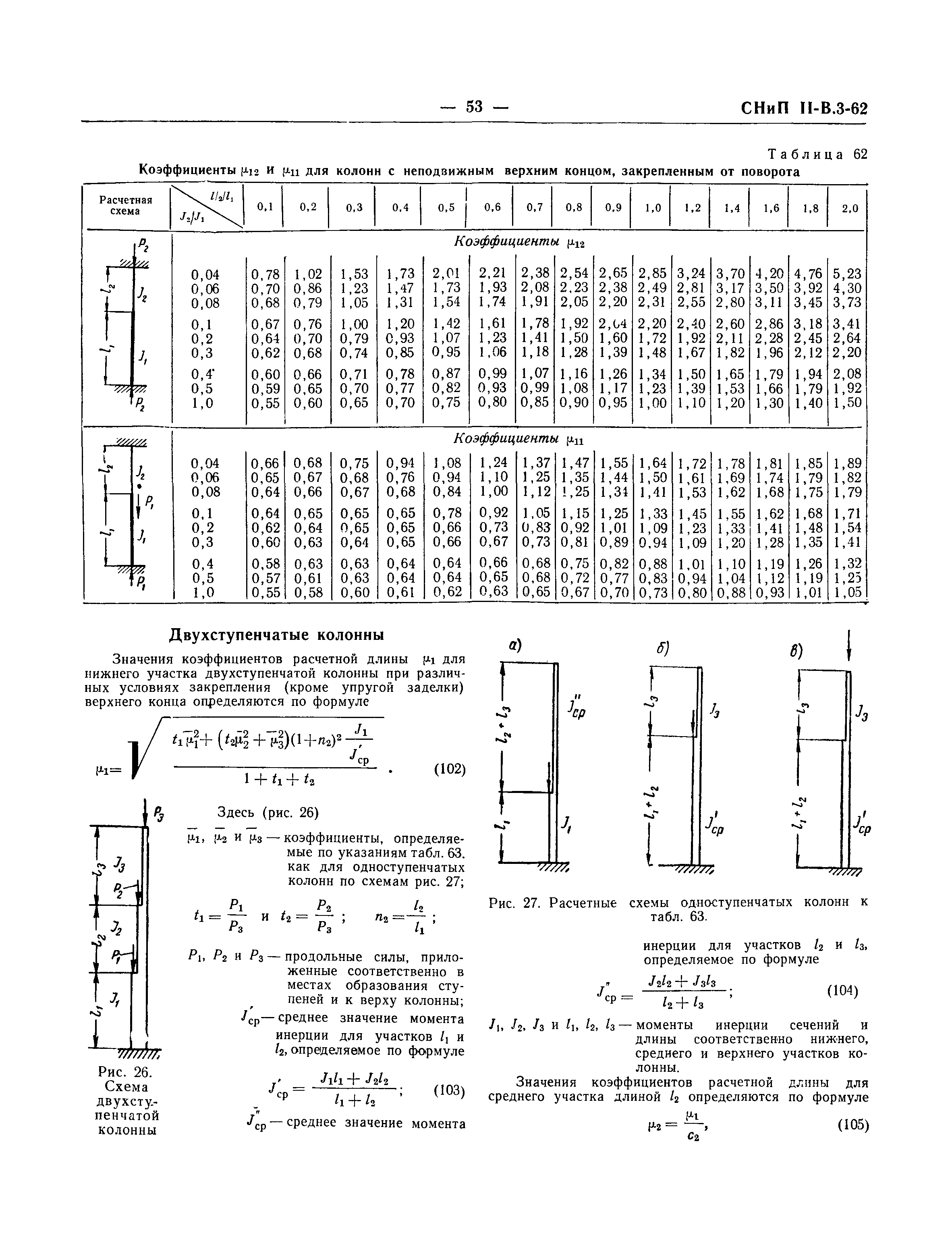 СНиП II-В.3-62