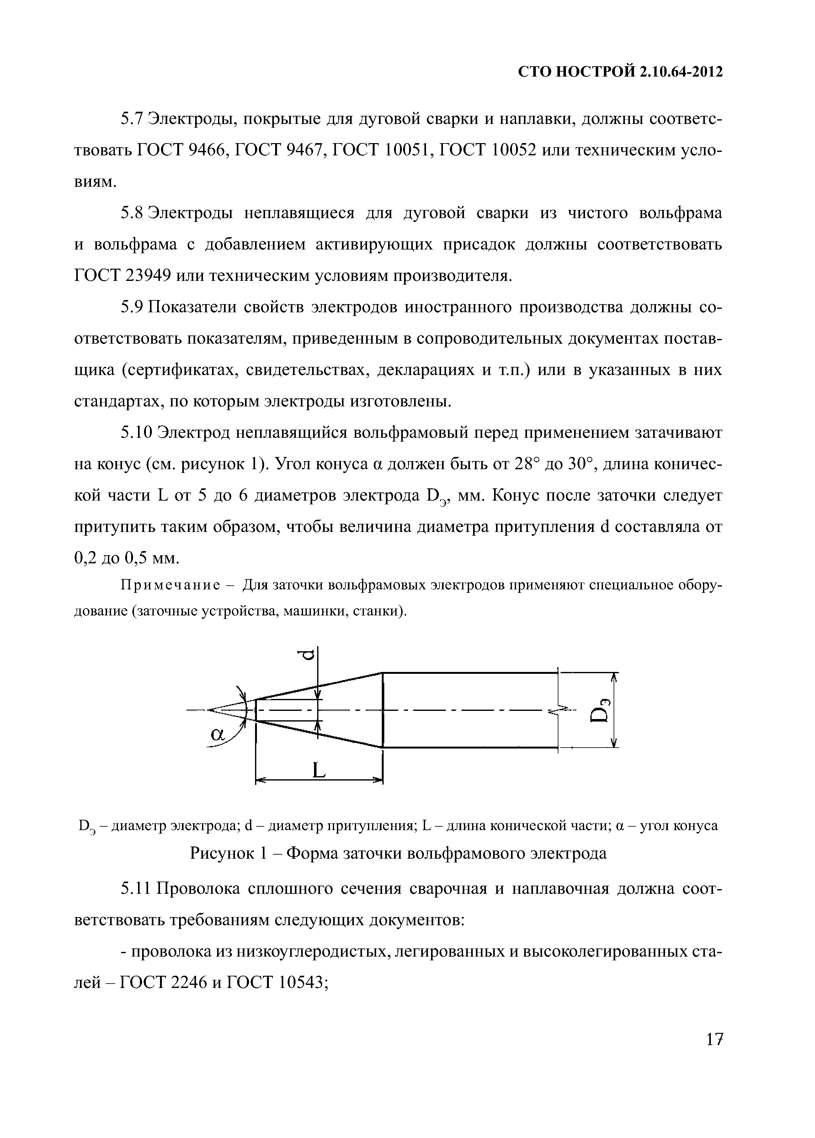 СТО НОСТРОЙ 2.10.64-2012