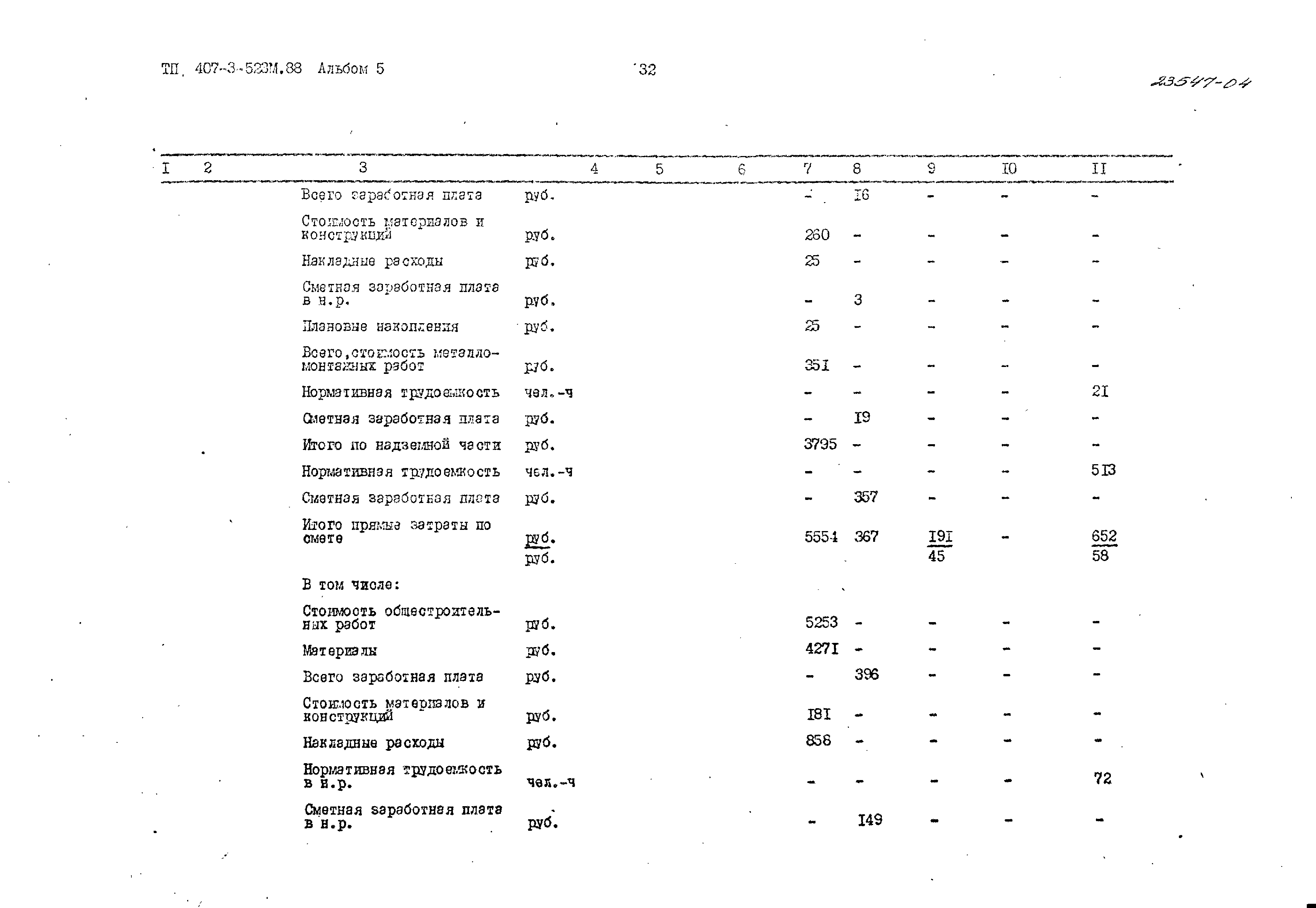 Типовой проект 407-3-523м.88