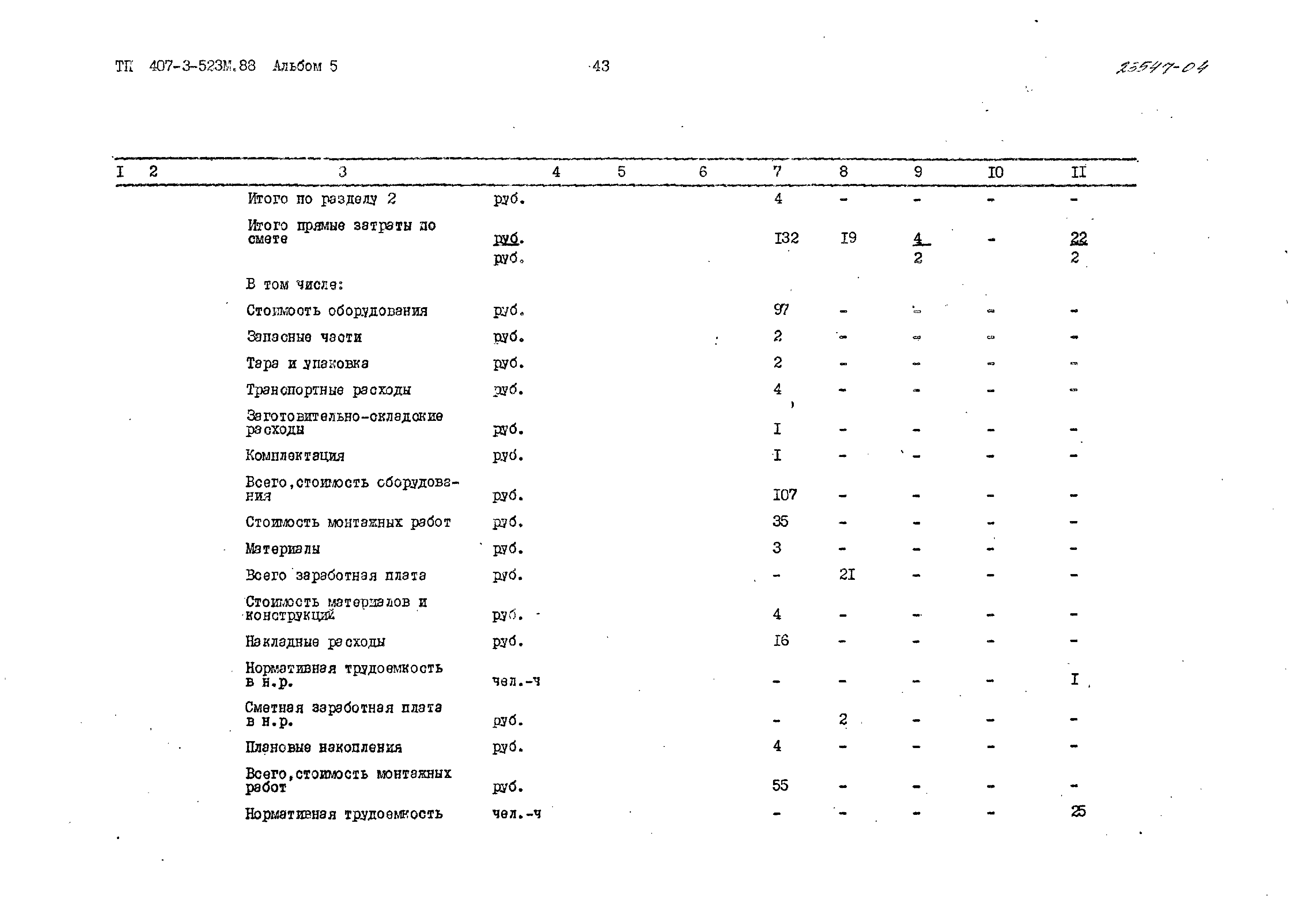 Типовой проект 407-3-523м.88