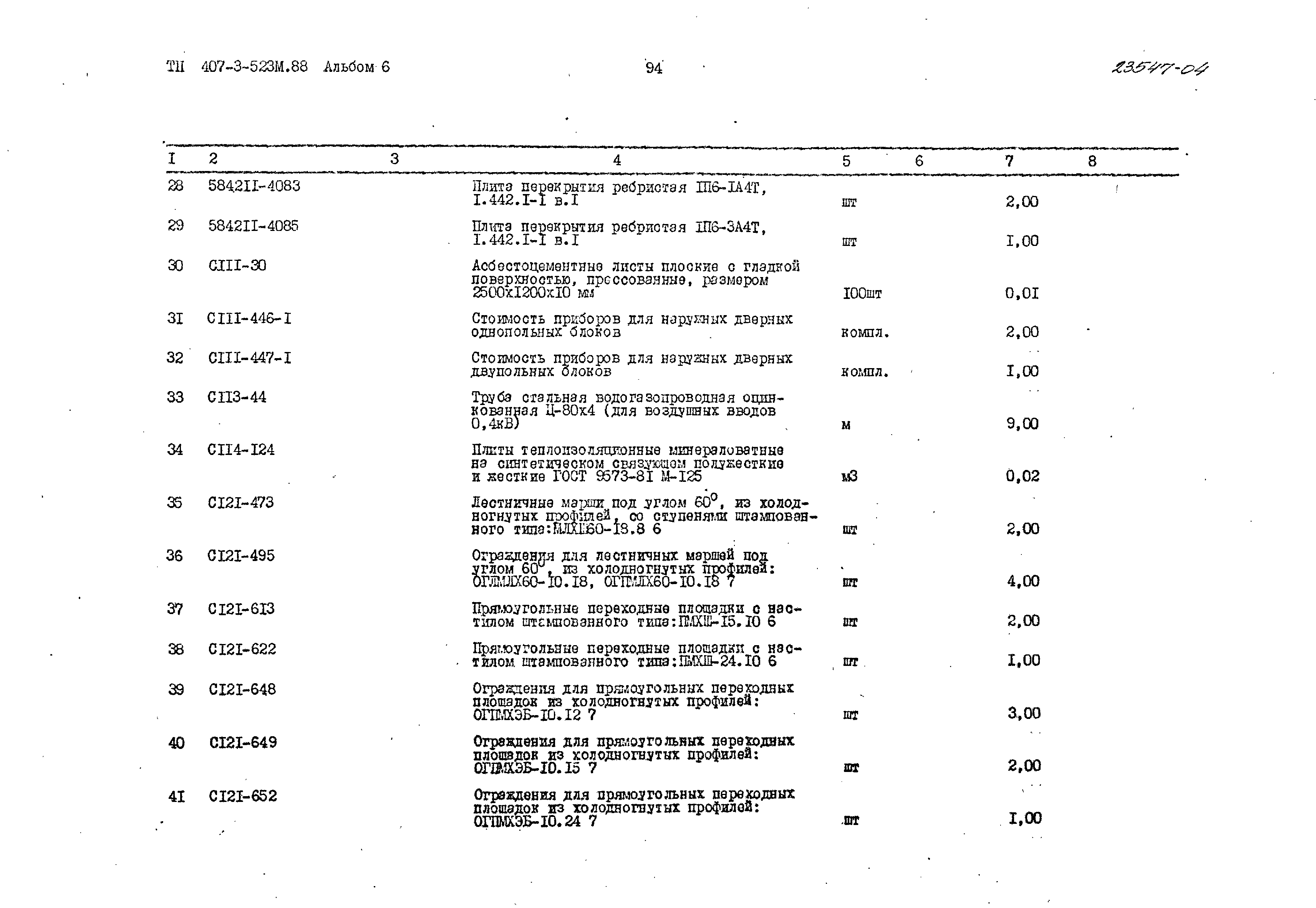 Типовой проект 407-3-523м.88