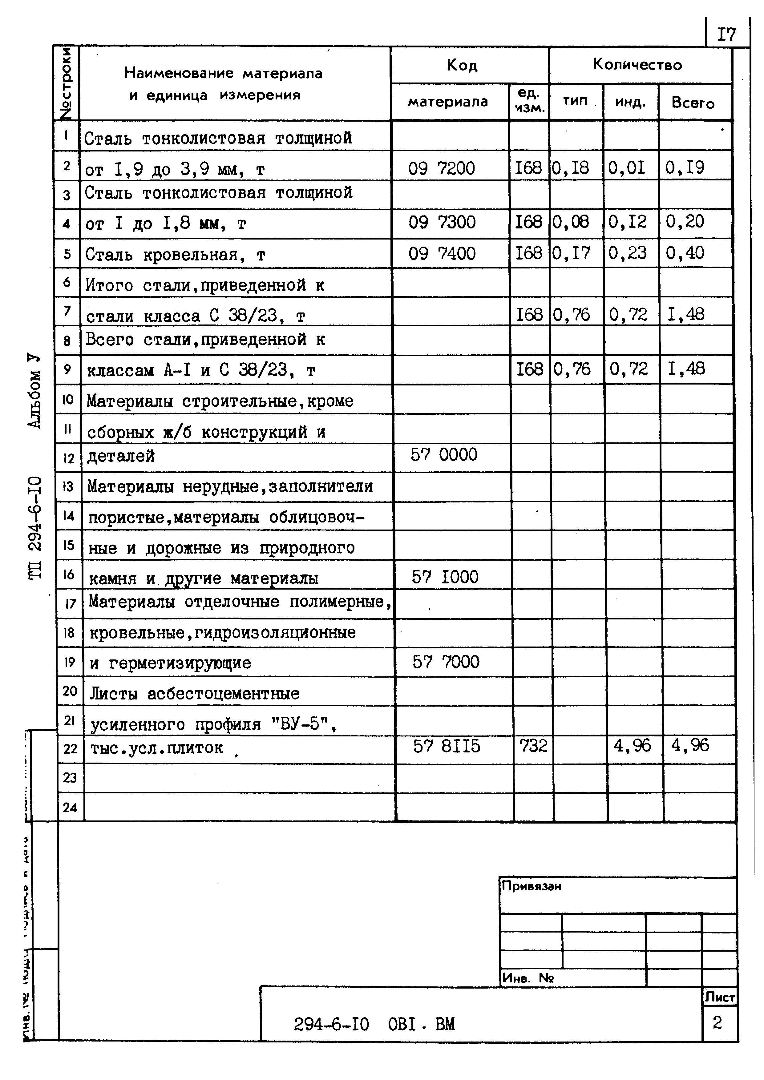 Типовой проект 294-6-10