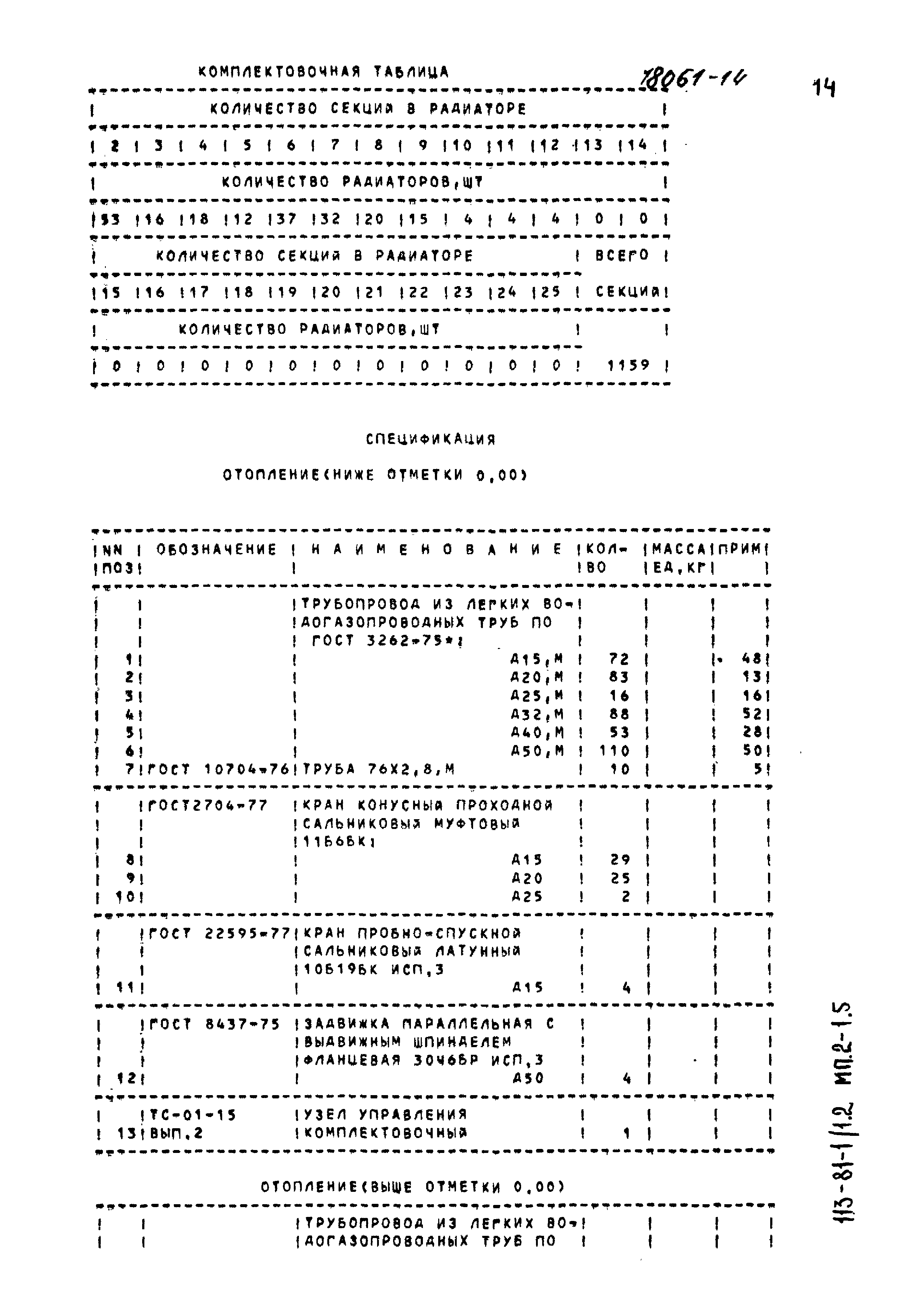 Типовой проект 113-81-1/1.2