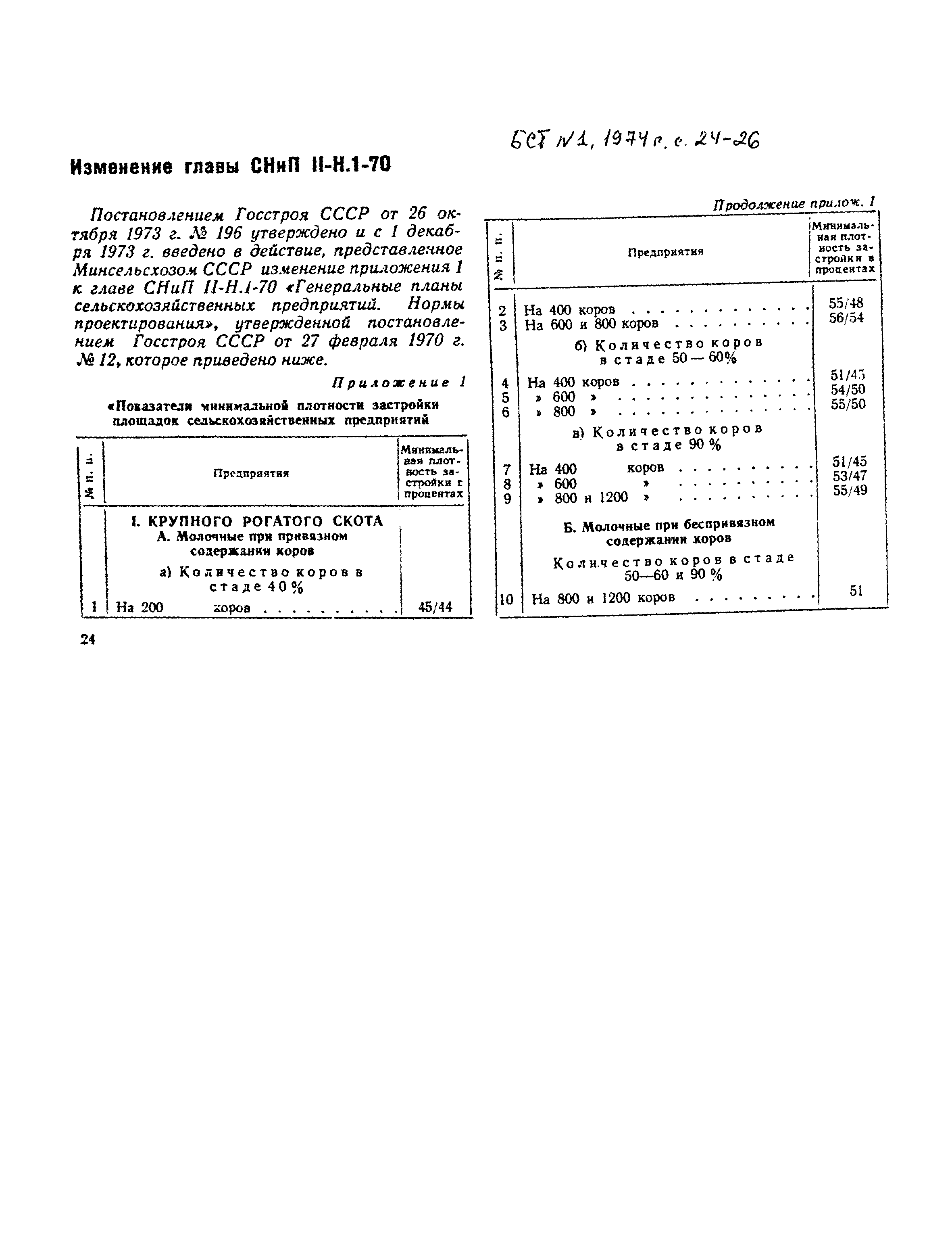 СНиП II-Н.1-70